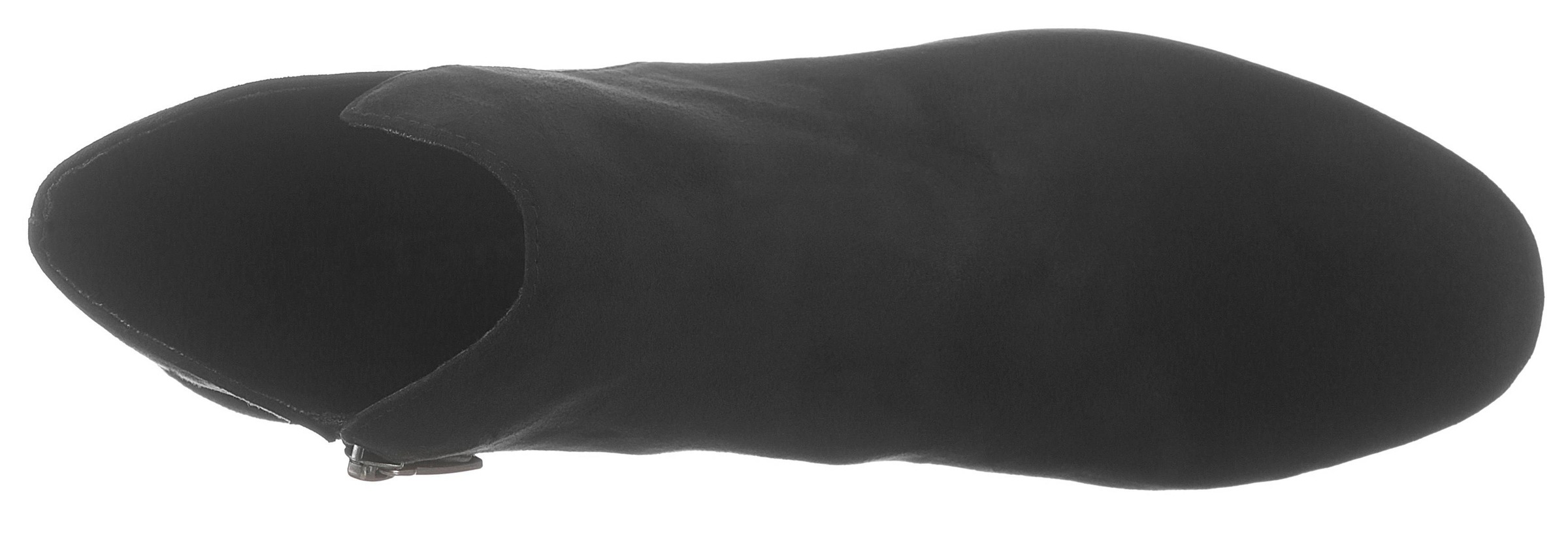 Tamaris Stiefelette »Cika«, Blockabsatz, Ankleboots, Abendschuh in veganer Verarbeitung