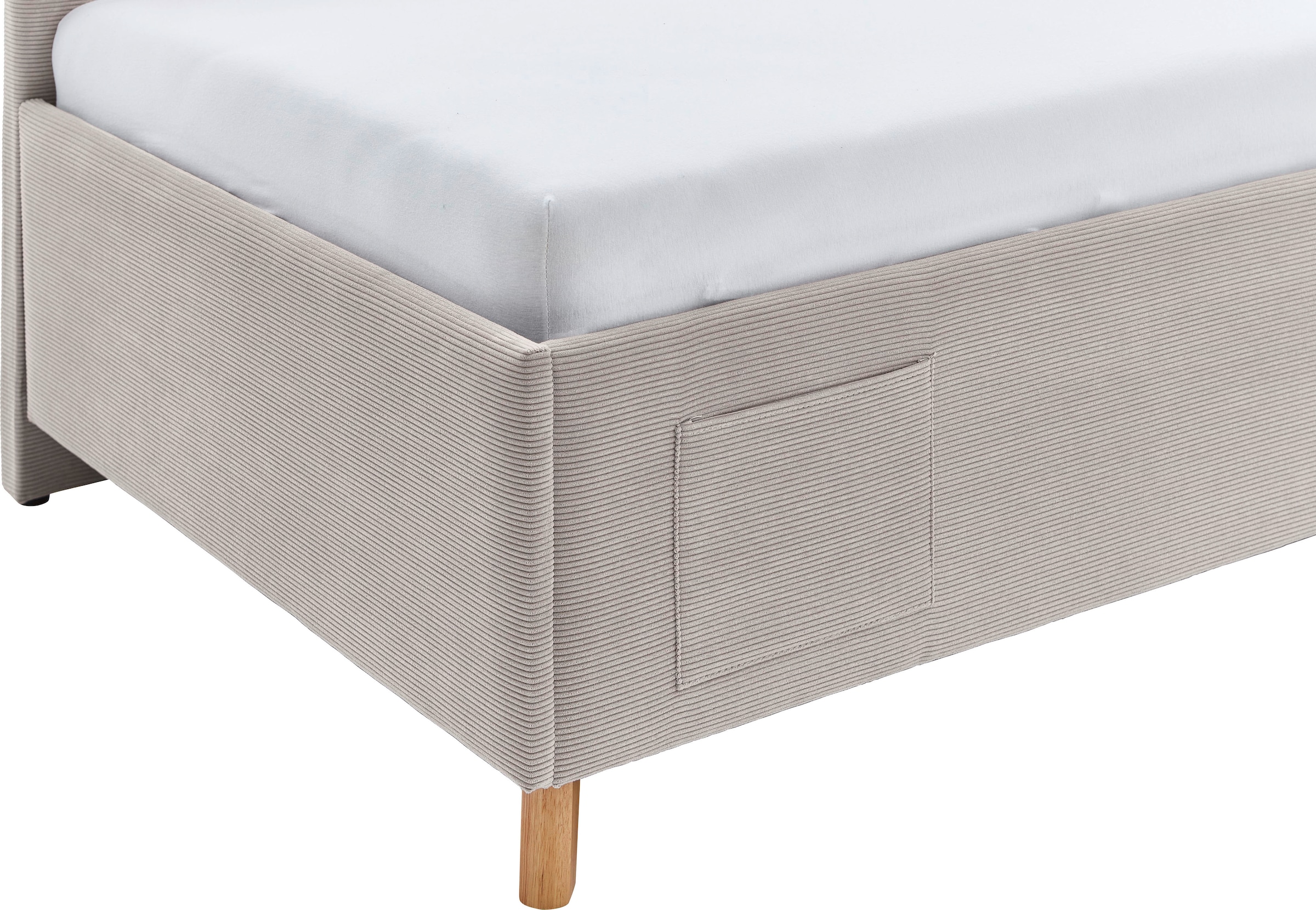 meise.möbel Kinderbett »COOL II« Polsterbett wahlweise mit Bettkasten, Jugendbett inkl. USB Anschlüsse