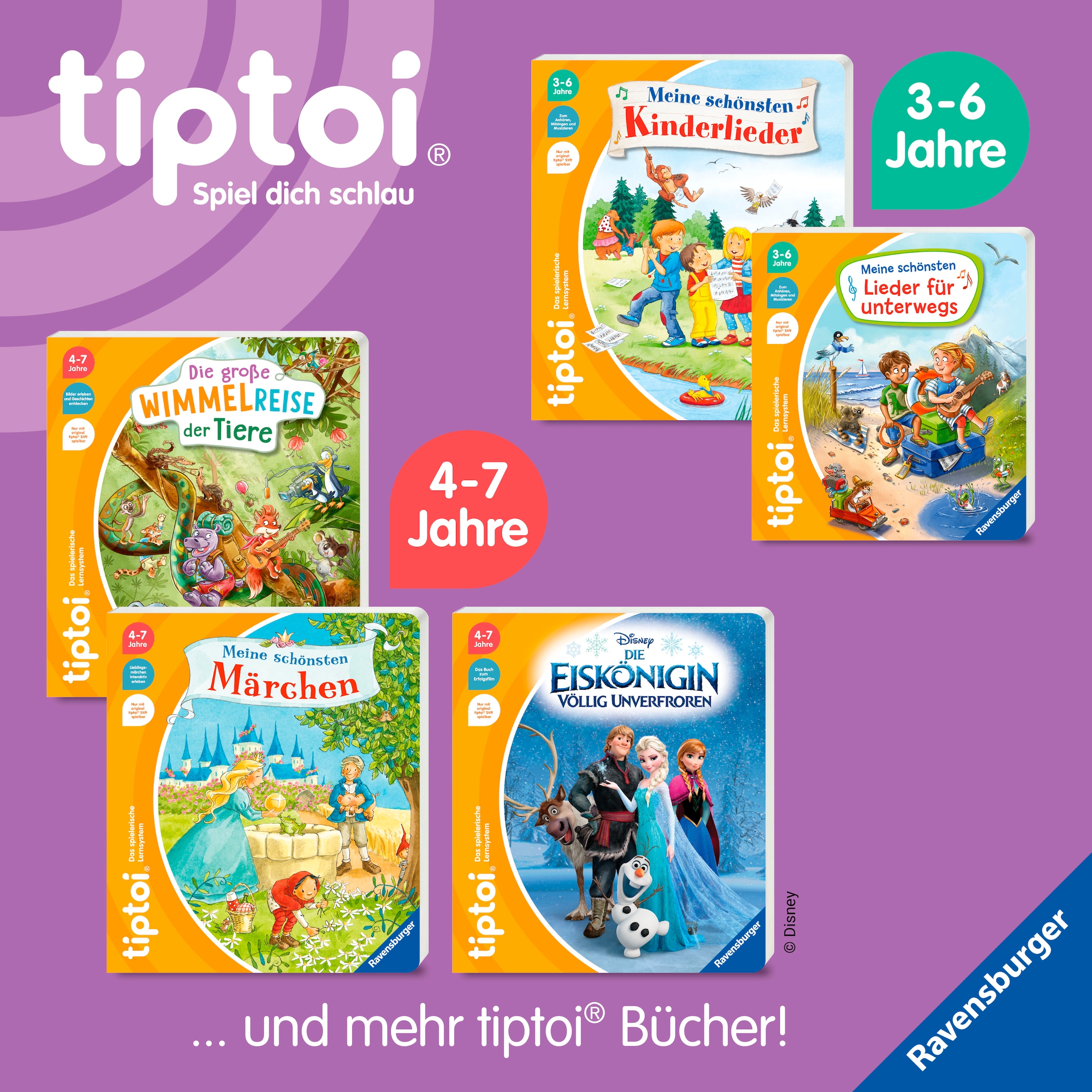 Ravensburger Buch »tiptoi® - Kennst du diese Tiergeräusche?«, Made in Europe