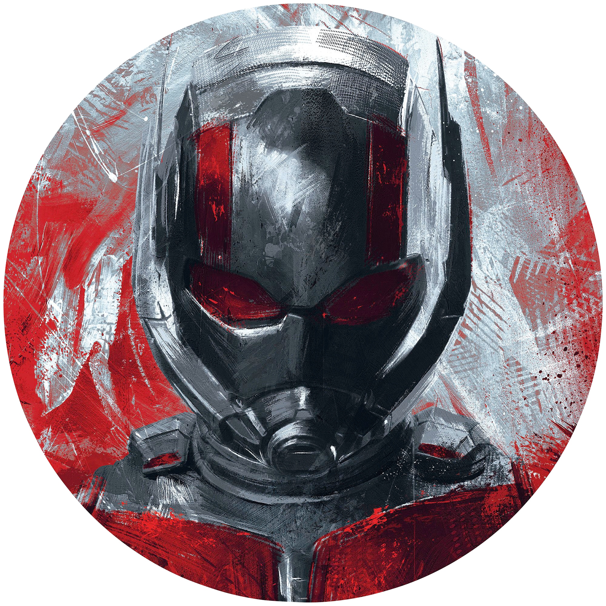 Fototapete »Avengers Painting Ant-Man«, 125x125 cm (Breite x Höhe), rund und...