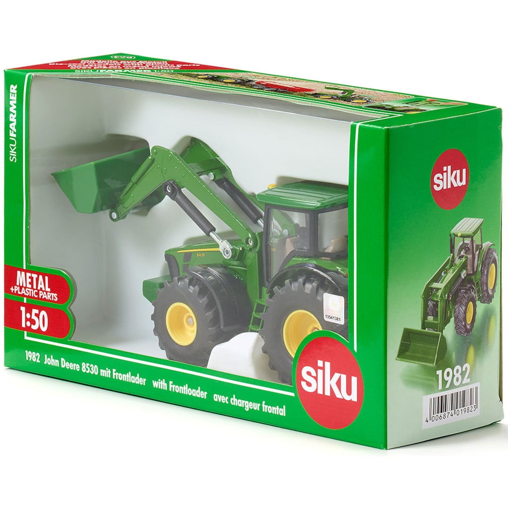 Siku Spielzeug-Traktor »SIKU Farmer, John Deere mit Frontlader (1982)«