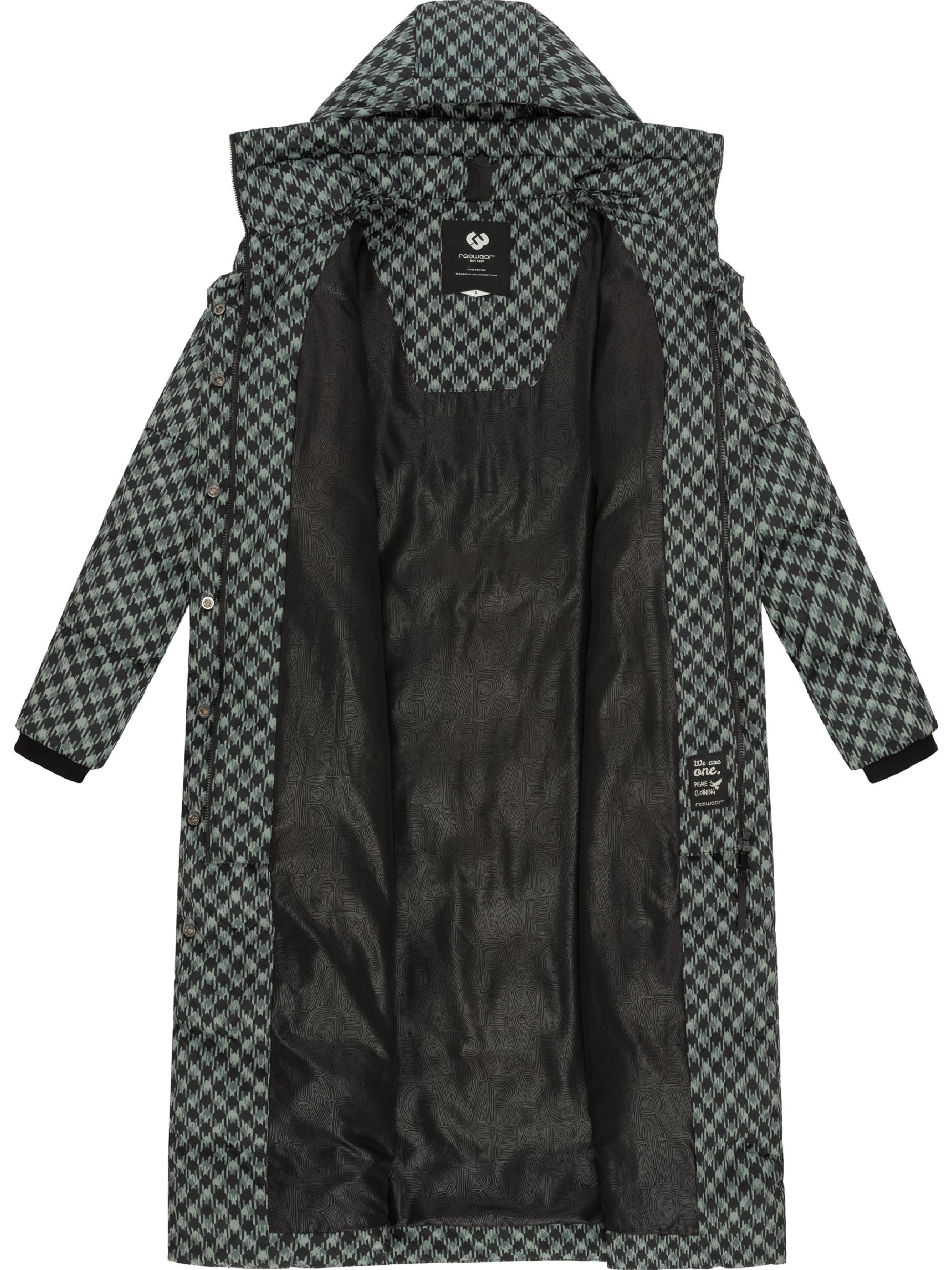 Ragwear Steppmantel »Steppmantel Niara Long Print«
