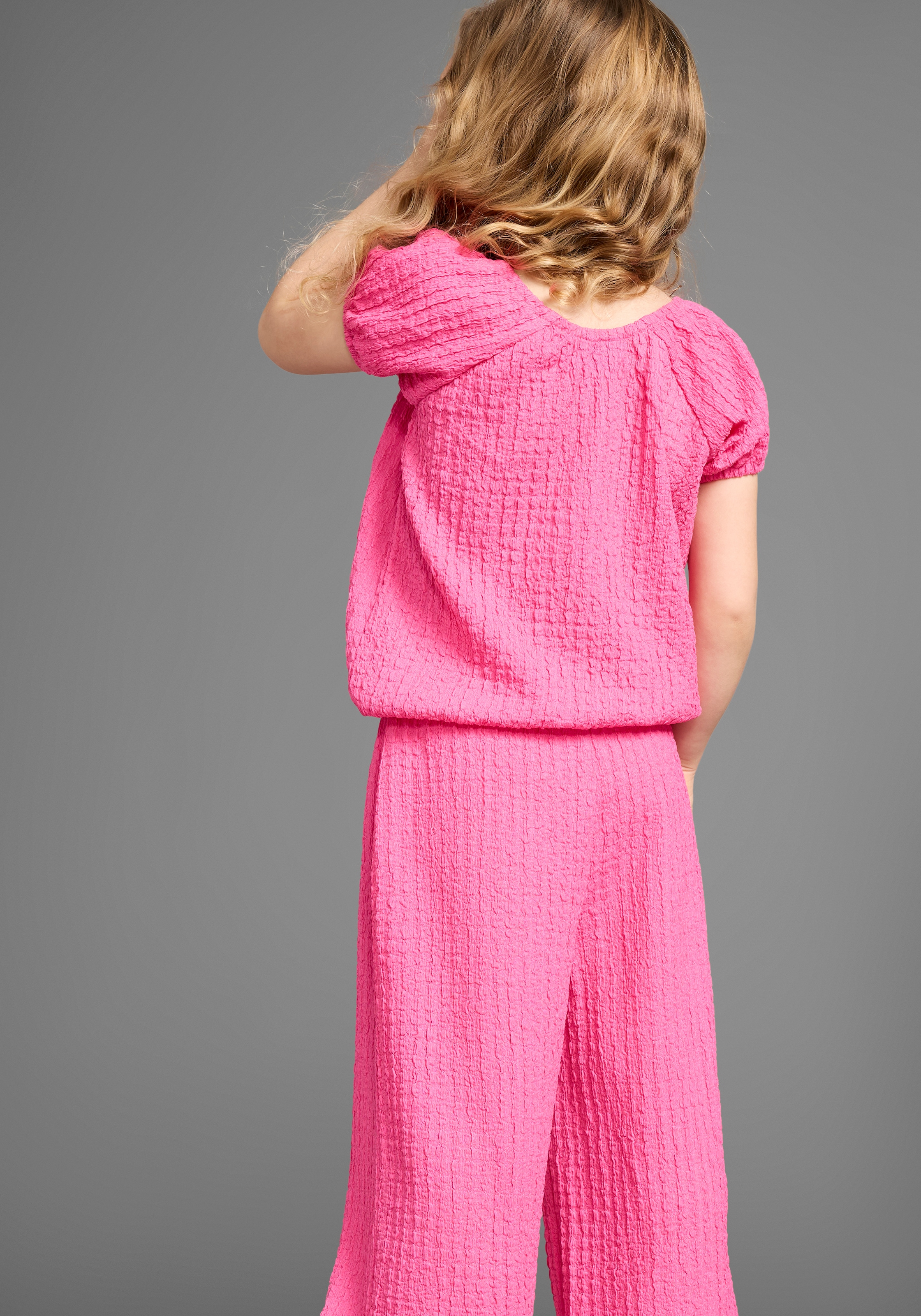 KIDSWORLD Shirt & Hose »Set: Carmen-Top + Hose«, Shirt mit Raglanärmeln