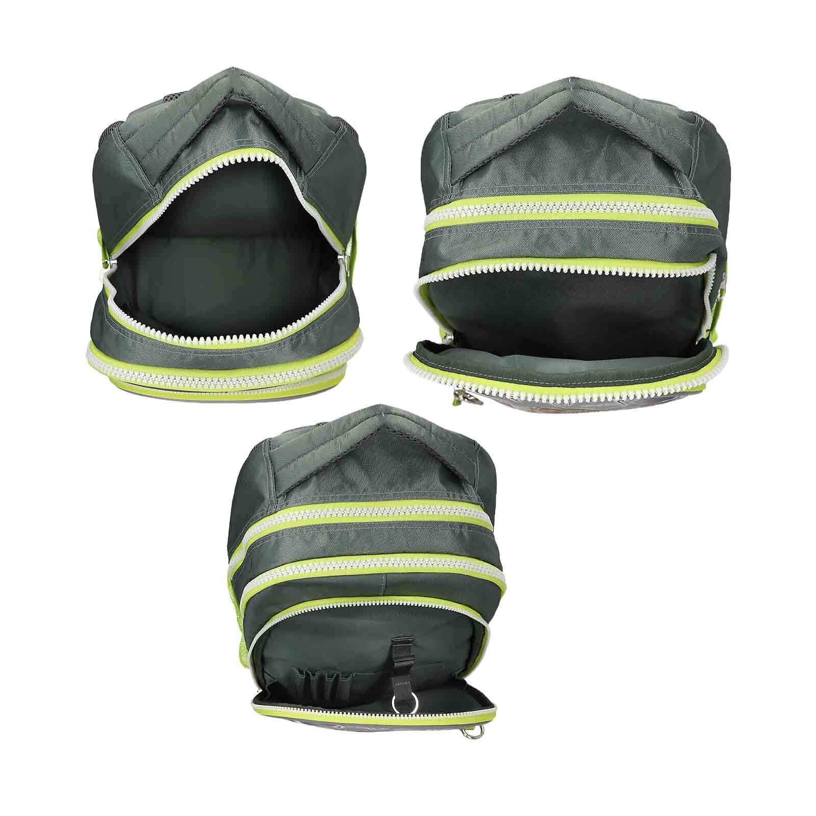 Depesche Rucksack »Schulrucksack Dino World 44 x 33 cm grau-grün«