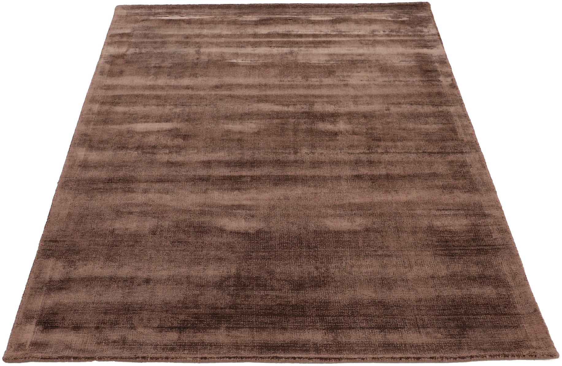 carpetfine Teppich »Ava Viskoseteppich«, rechteckig, Seidenoptik, leichter Glanz, auch als Läufer erhältlich
