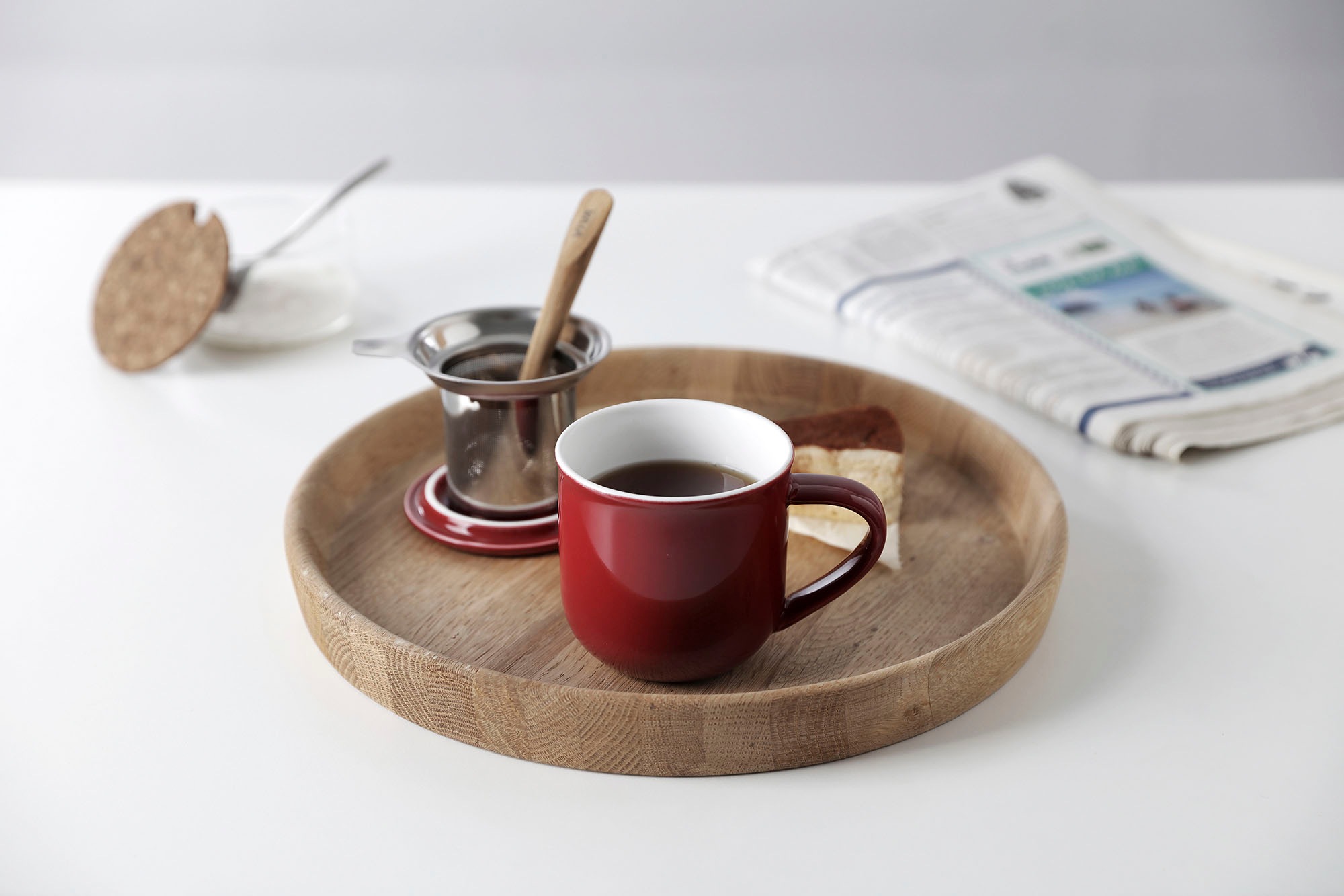 VIVA SCANDINAVIA Tasse »Eva«, mit Teesieb und Deckel, 350 ml