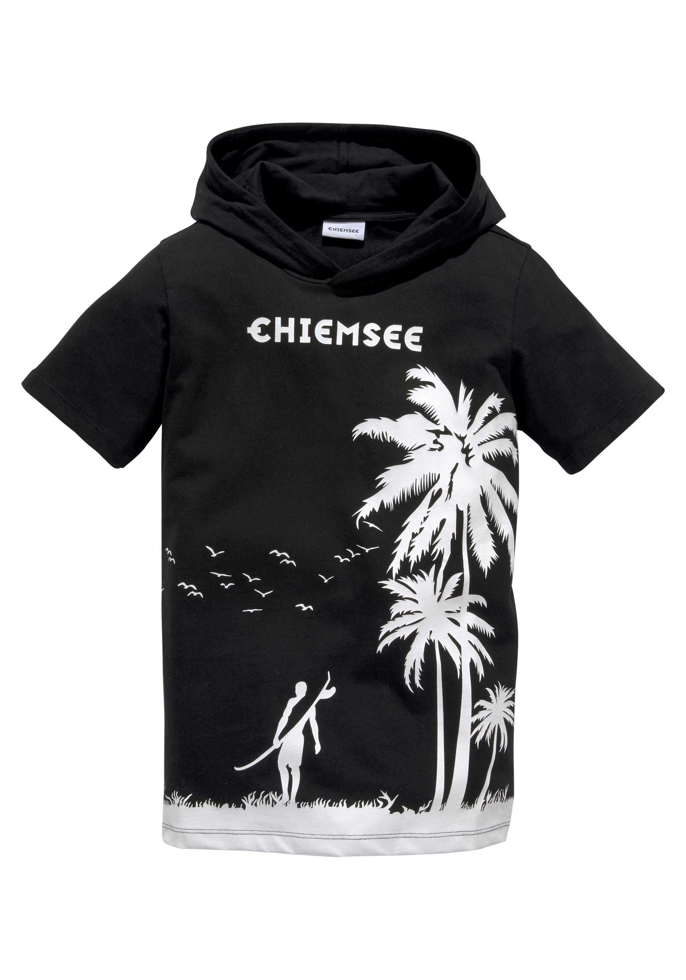 Chiemsee T-Shirt »mit Palmendruck«