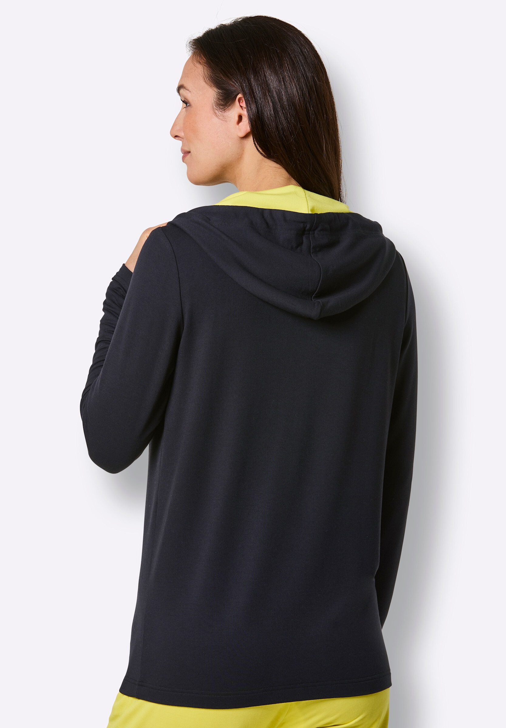 creation L Kurzjacke »Modal-Viskose-Jacke Jacke mit Glitzersteinchen-Applikation« 1 Stk. tlg.