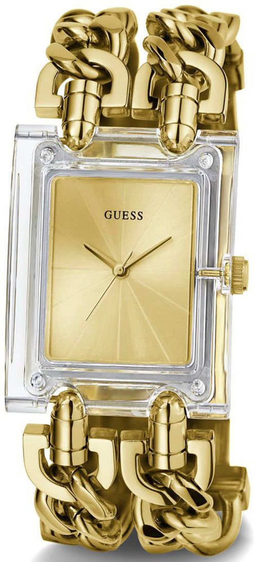 Guess Quarzuhr »MOD HEAVY METAL«, Armbanduhr, Damenuhr