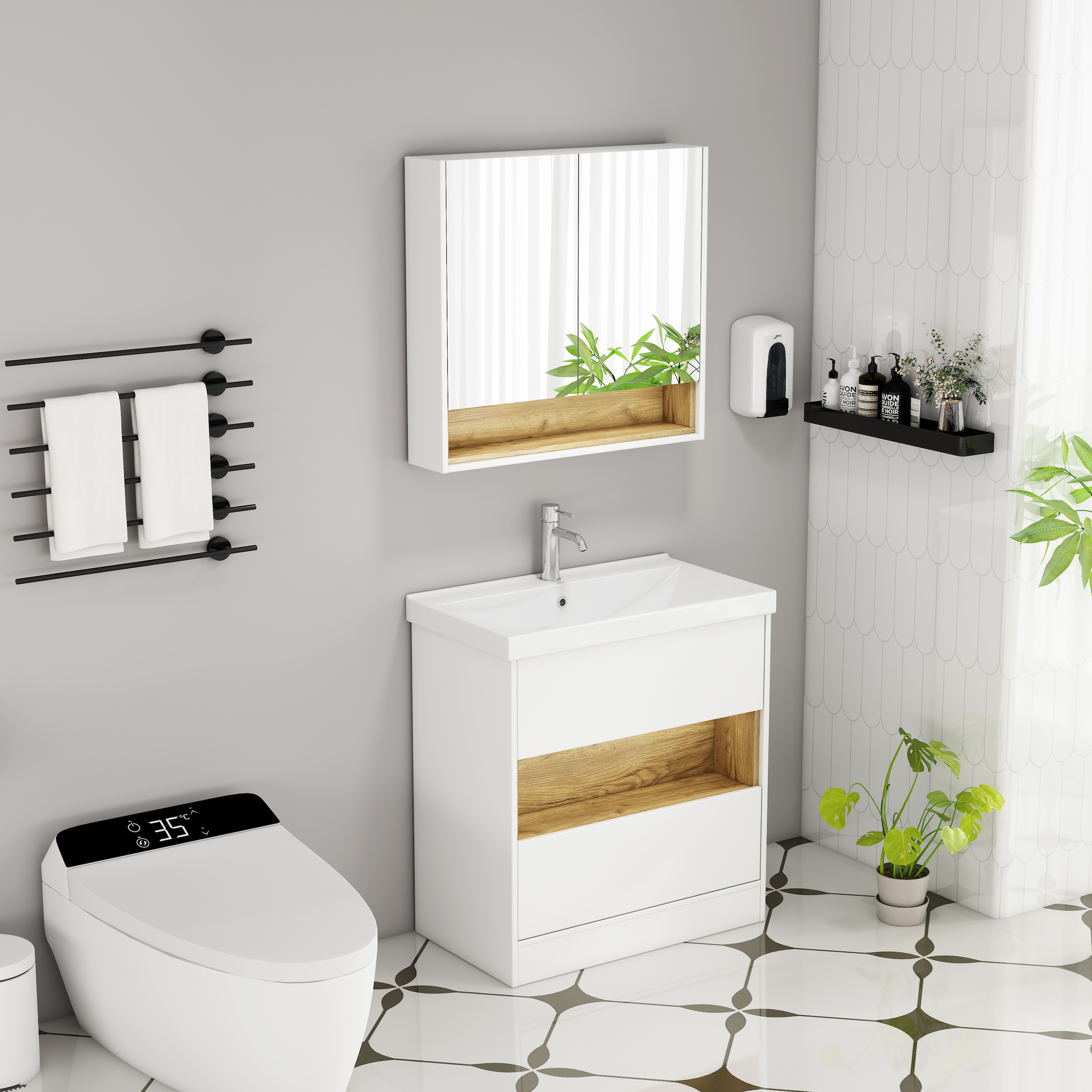 welltime Badezimmer-Set »Valencia«