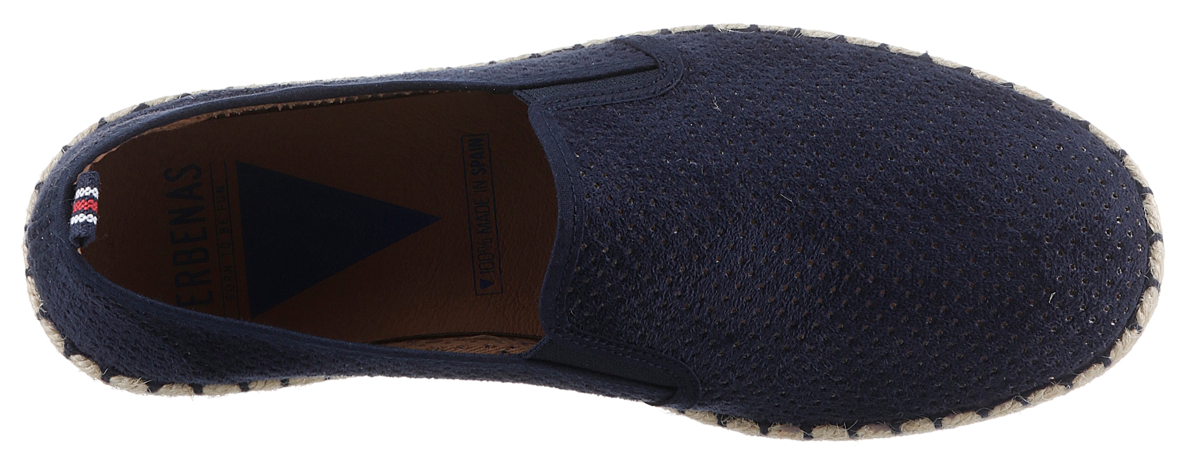 VERBENAS Espadrille »Tom Pacific«, Loafer, Slipper, Sommerschuh, Strandschuh mit Stretcheinsätze