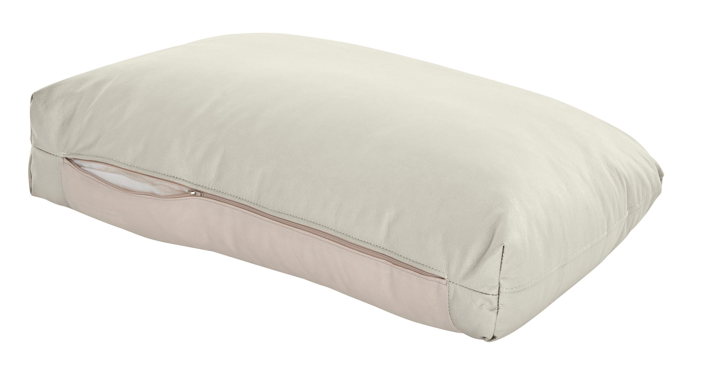 W.SCHILLIG Chaiselongue »softy«, mit dekorativer Heftung im Sitz, Füße Chrom glänzend