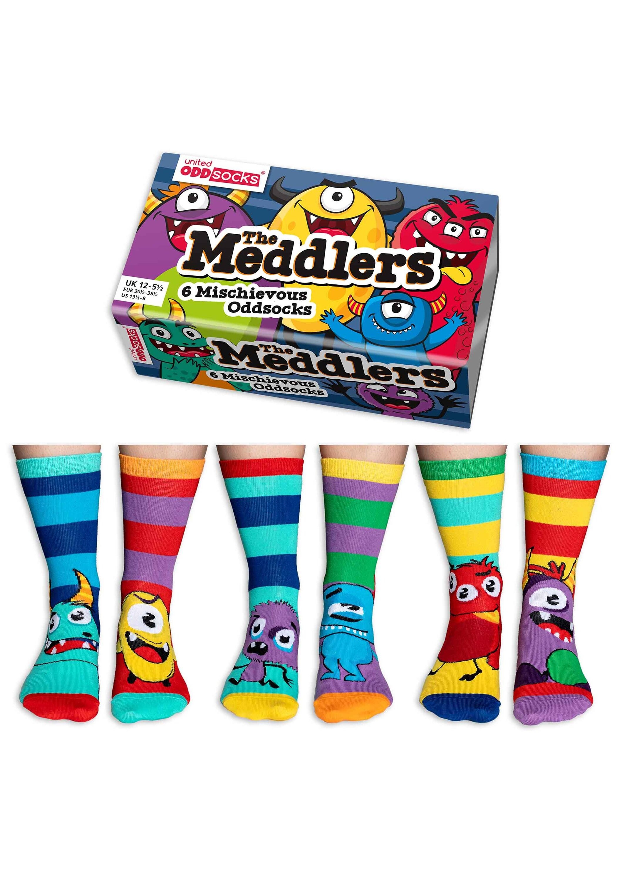 United Oddsocks Kurzsocken »Socken 3er Pack«