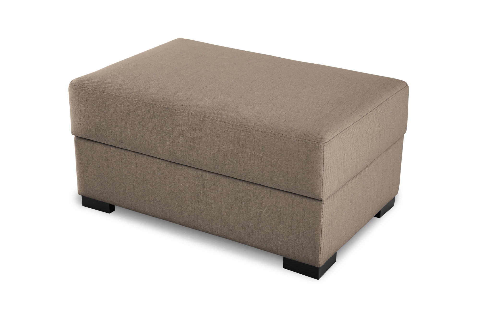 Home affaire Polsterhocker »Branwell«, 95/63 cm, Struktur fein, mit Stauraum