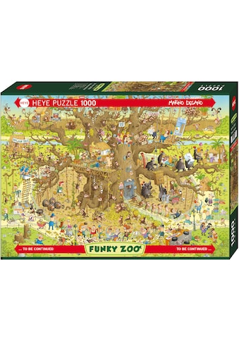 Puzzle »Monkey Habitat«
