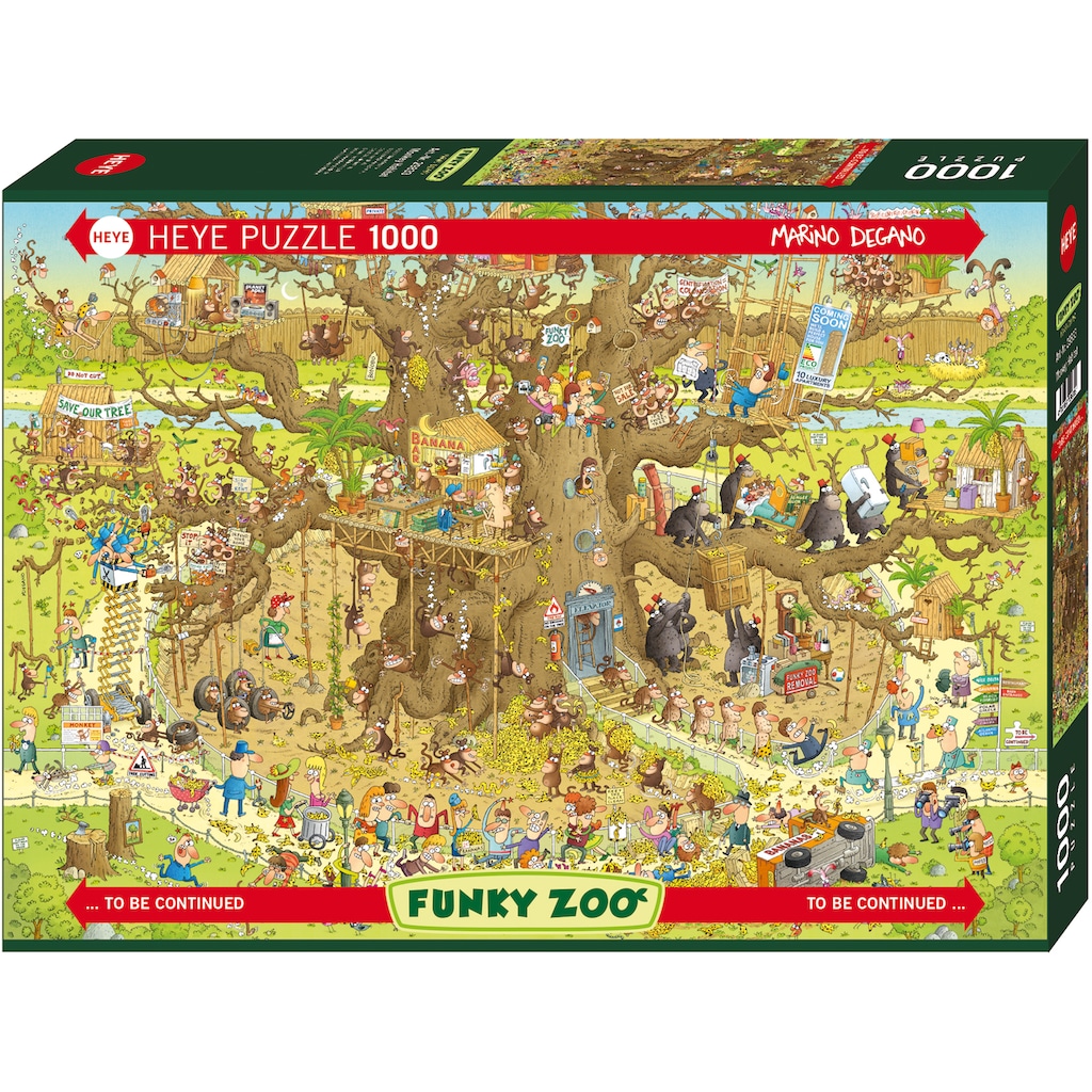 HEYE Puzzle »Monkey Habitat«