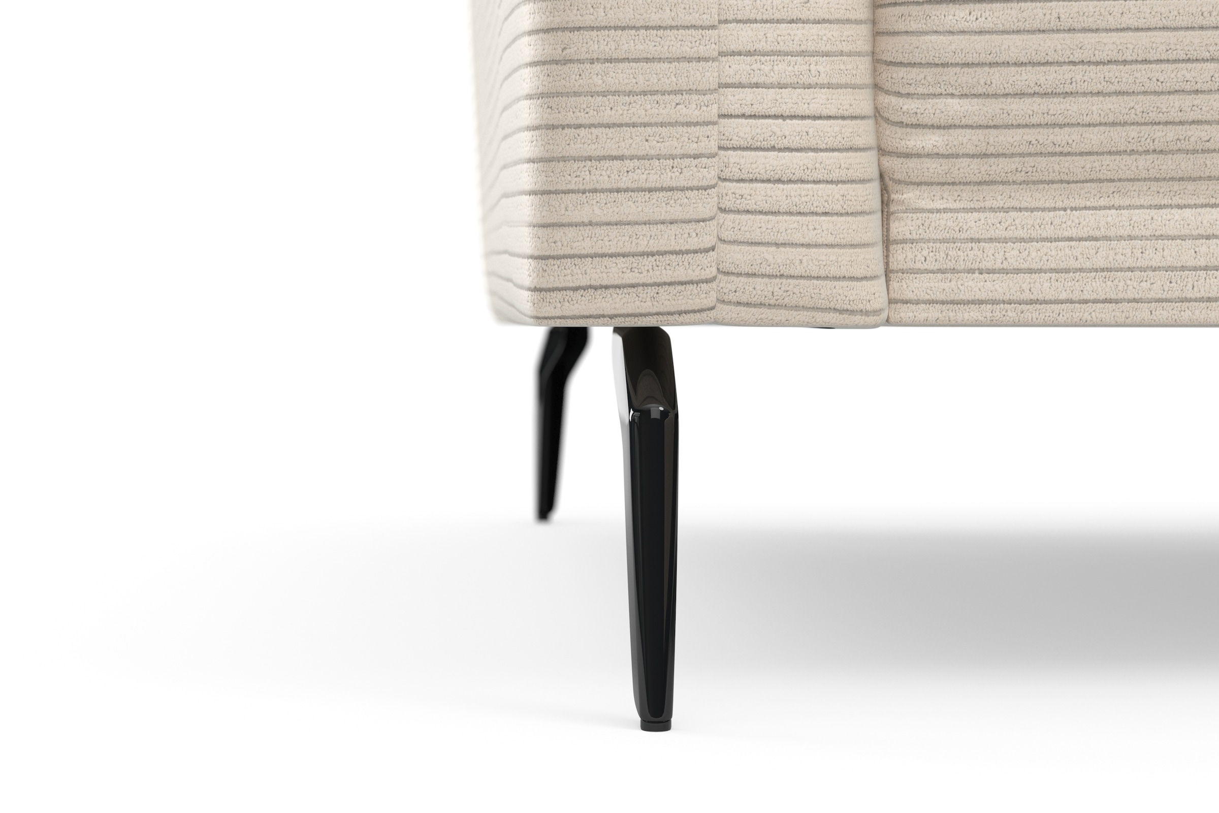 Home affaire Ecksofa »Coco L-Form« Sitztiefen-, Arm- und Kopfteilverstellung, Cord-Bezug, Fußhöhe 15 cm