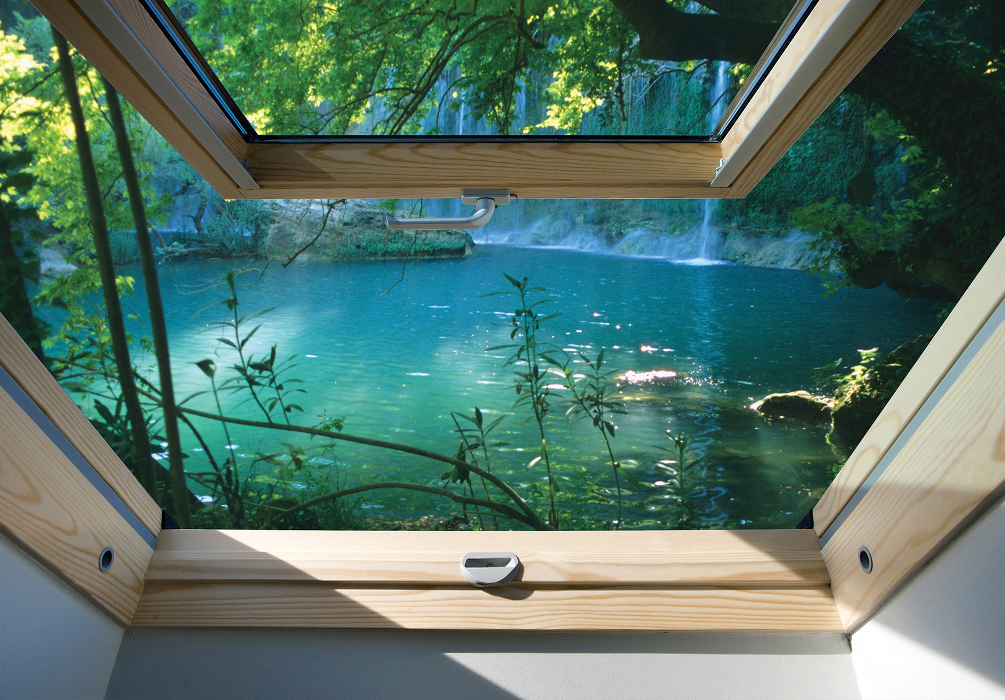 Consalnet Fototapete »Fensterblick See«, Meer kaufen