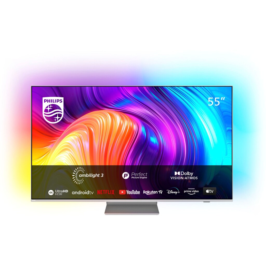 Philips LED-Fernseher »55PUS8807/12«, 139 cm/55 Zoll, 4K Ultra HD, Smart-TV-Android TV