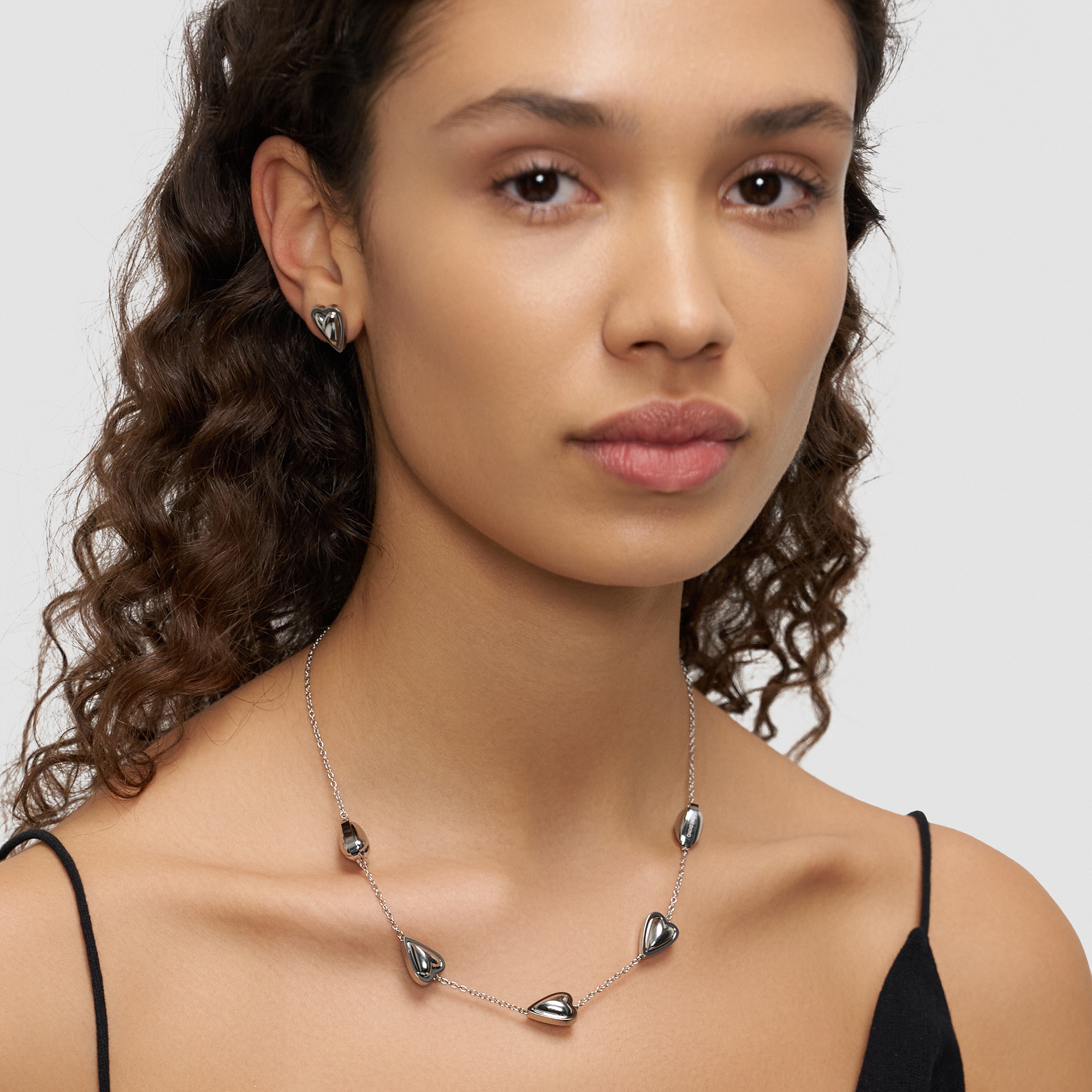 Liebeskind Berlin Kette mit Anhänger »Metal Heart, Herz«