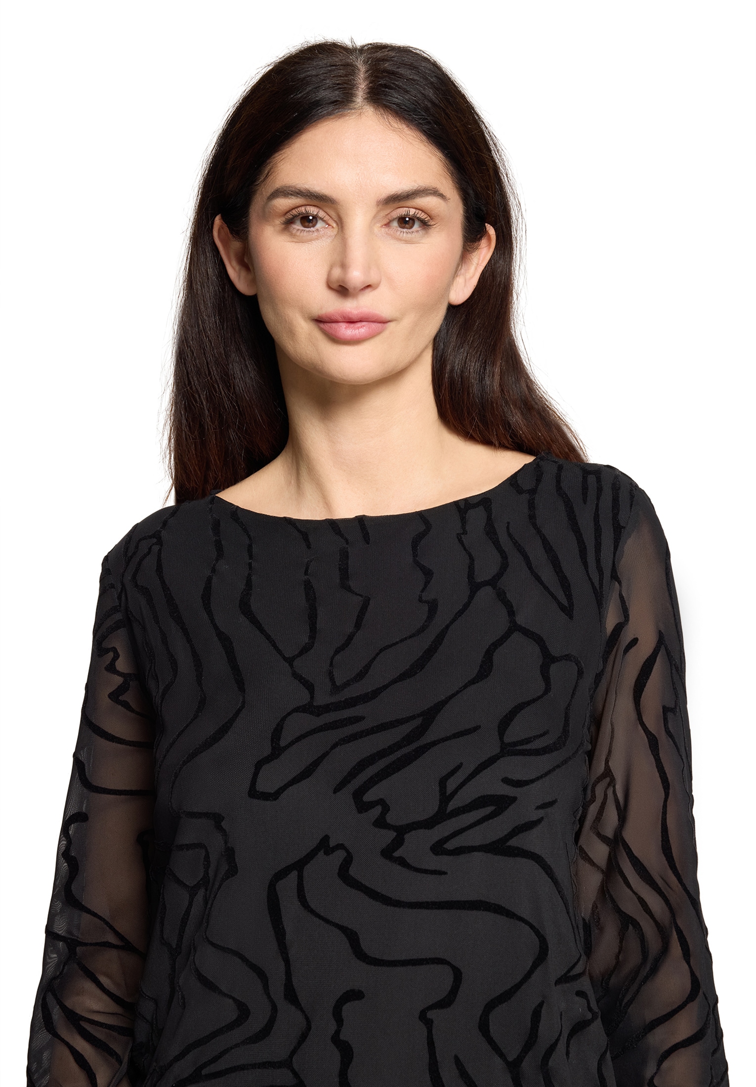 Betty&Co Blusenshirt »Blusenshirt mit Raffung«