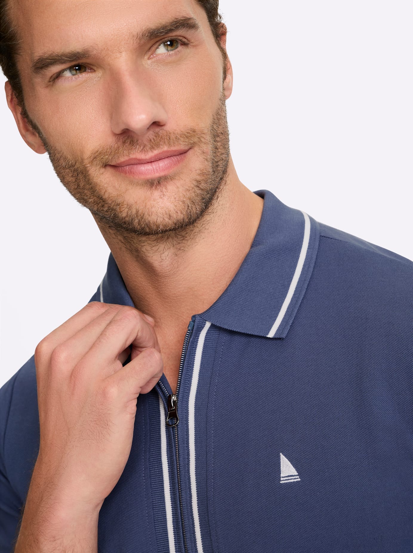 Catamaran Kurzarmshirt »Kurzarm-Poloshirt« 1 tlg.