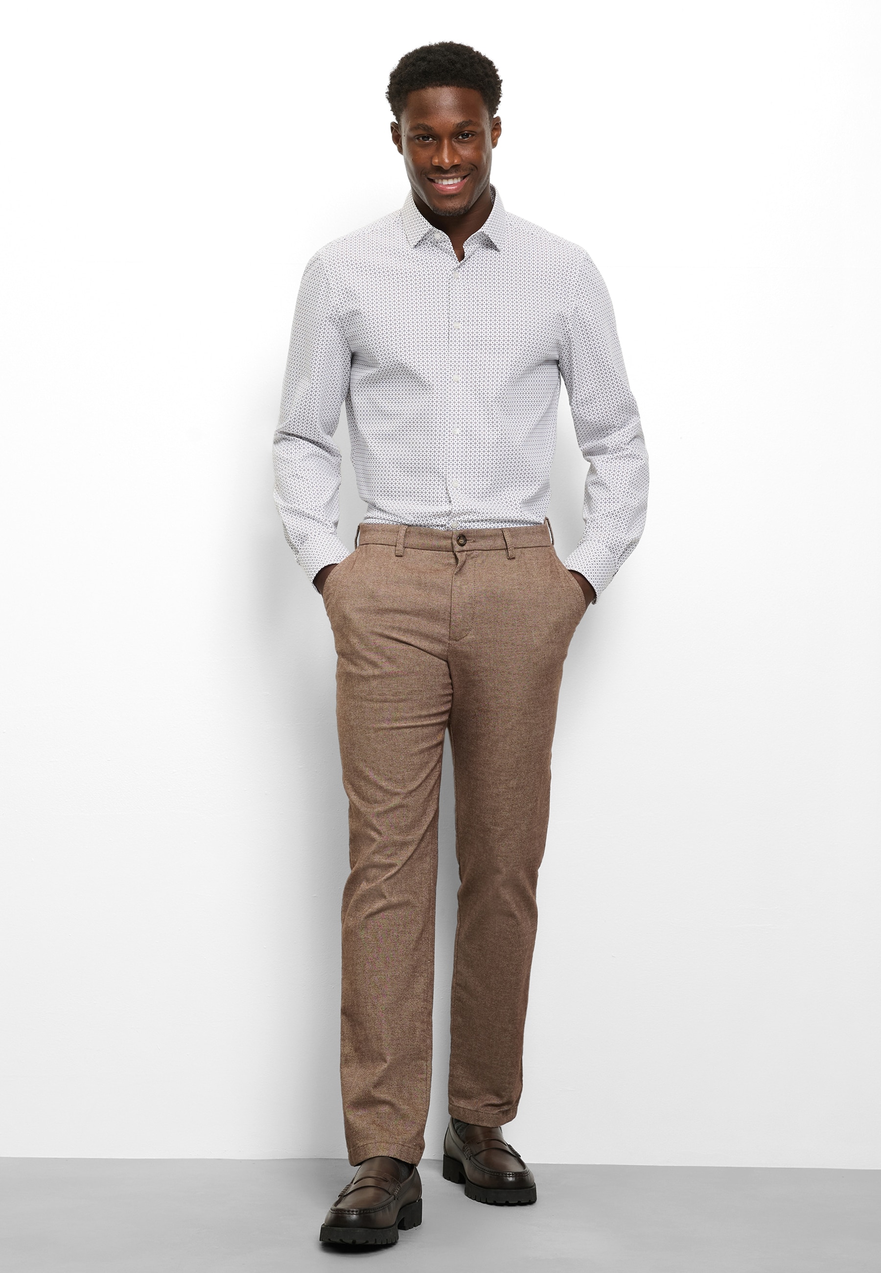 OLYMP Langarmhemd »Level Five« Businesshemd, body fit, Kentkragen, Climate Control