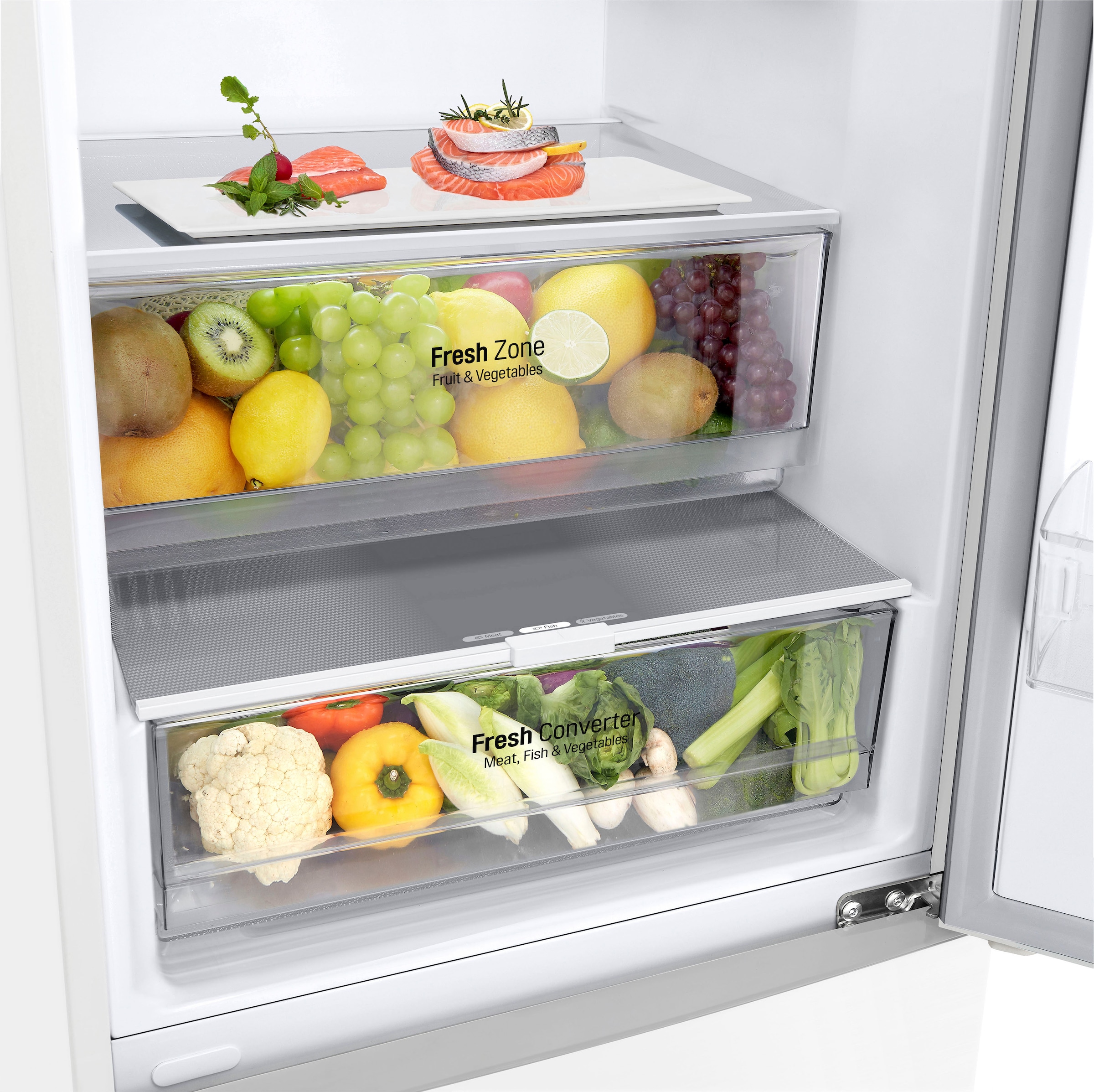 LG Kühl-/Gefrierkombination Serie 6 »GBP62SWNAC«