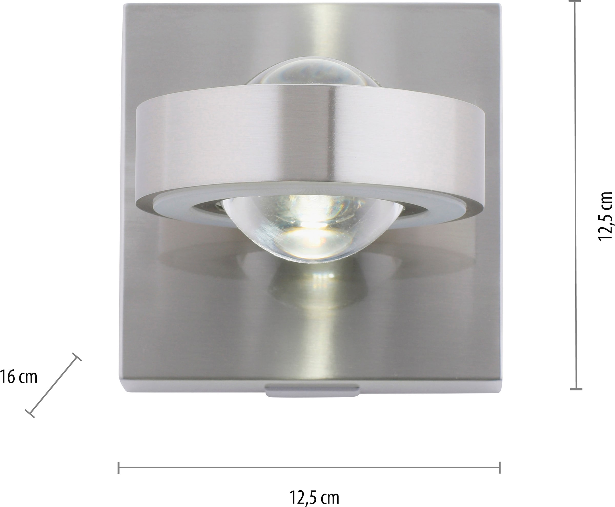 Neuhaus Q SMART HOME LIGHTS LED Wandleuchte »Q-MIA« LED-Board 1 Stk. warmweiß - kaltweiß