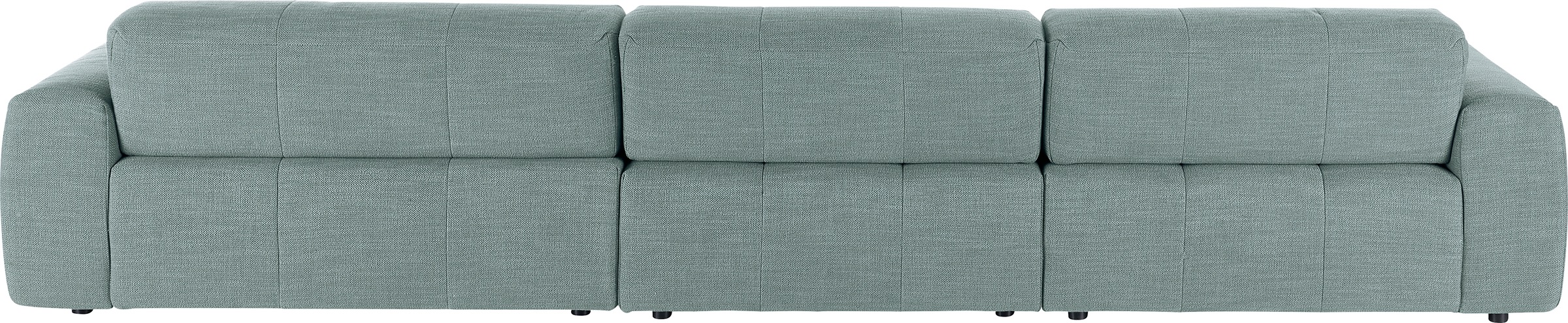 3C Candy Ecksofa »Yoshy mit Komfortfunktionen, modern und bequem, L-Form«, Zwei verschiedene Sitztiefen durch verstellbare Rückenlehne