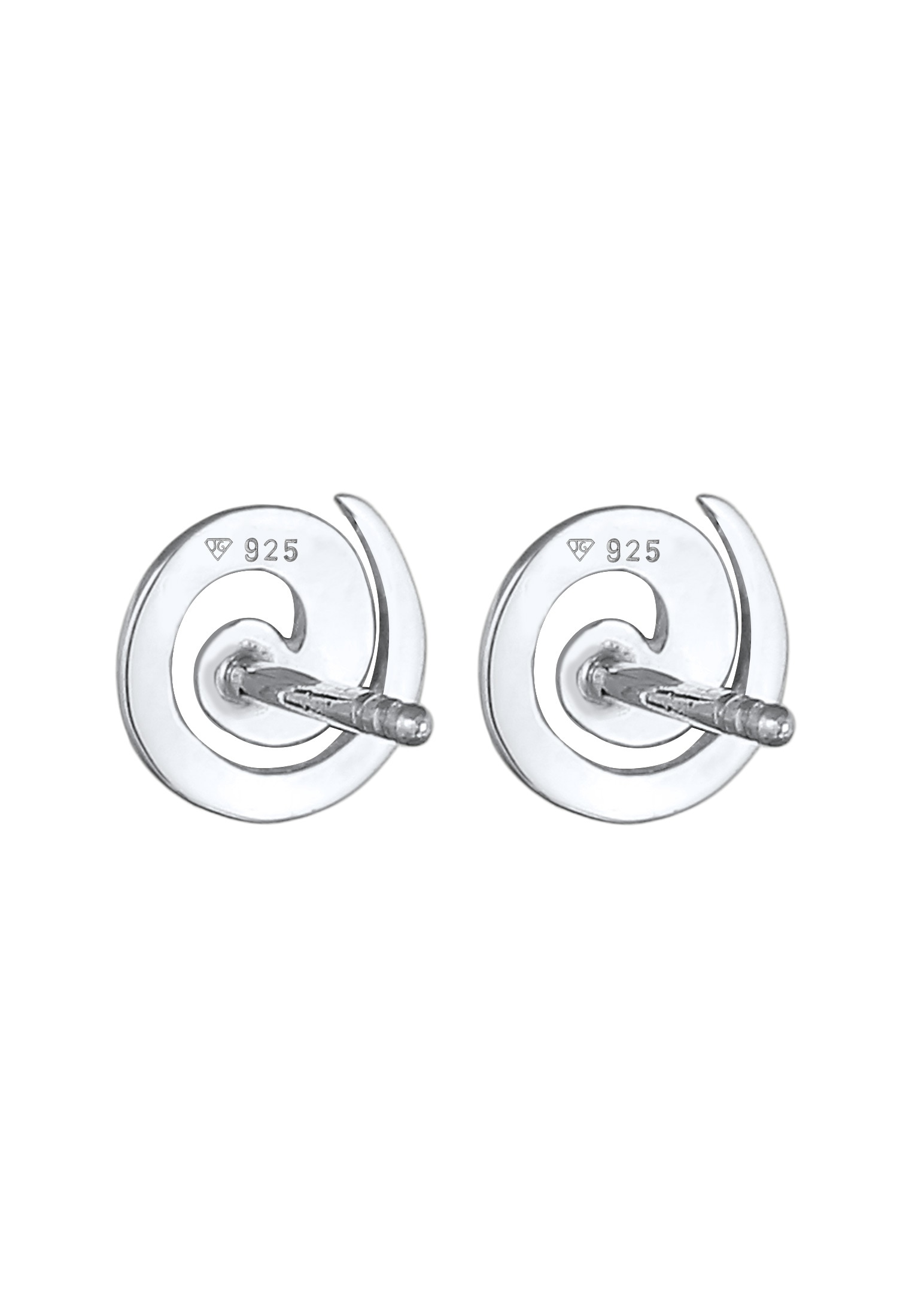 Elli Paar Ohrstecker »Ohrringe Spirale Geo Basic Verspielt 925 Silber«