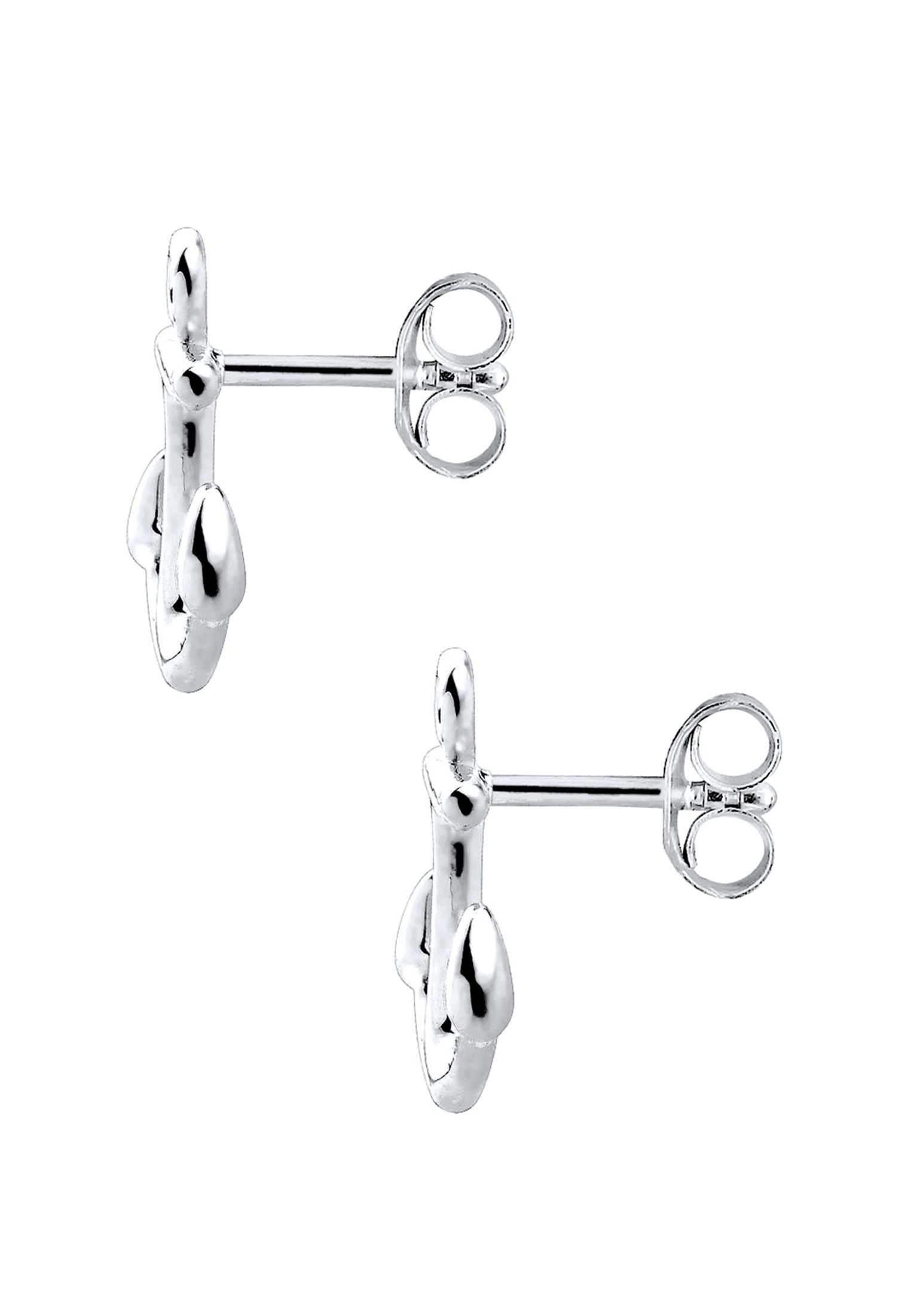 Elli Paar Ohrstecker »Ohrringe Ohrstecker Anker 925 Sterling Silber vergoldet«