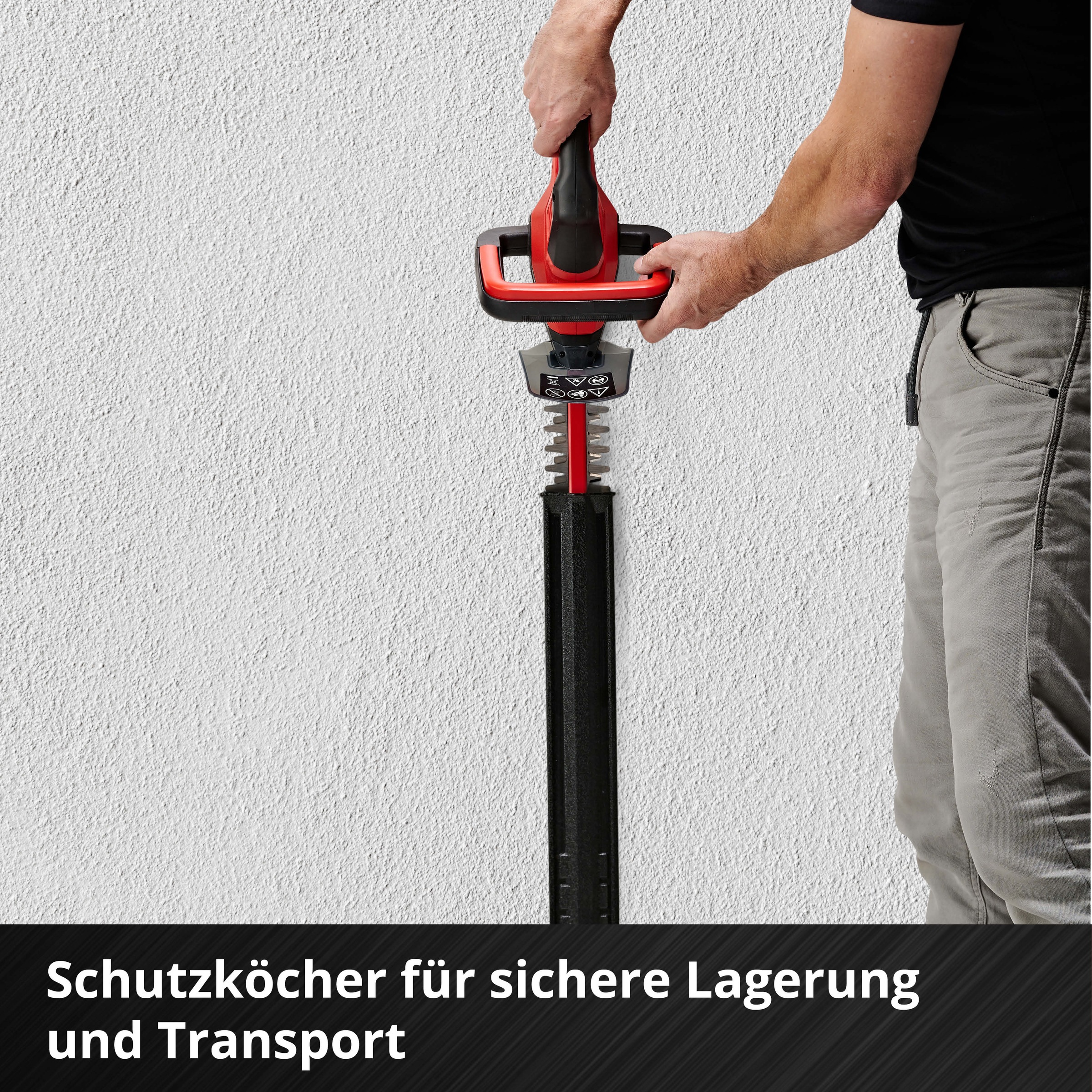 Einhell Akku-Heckenschere »Einhell Akku-Heckenschere GC-CH 18/40 Li Solo«, (1 St.)
