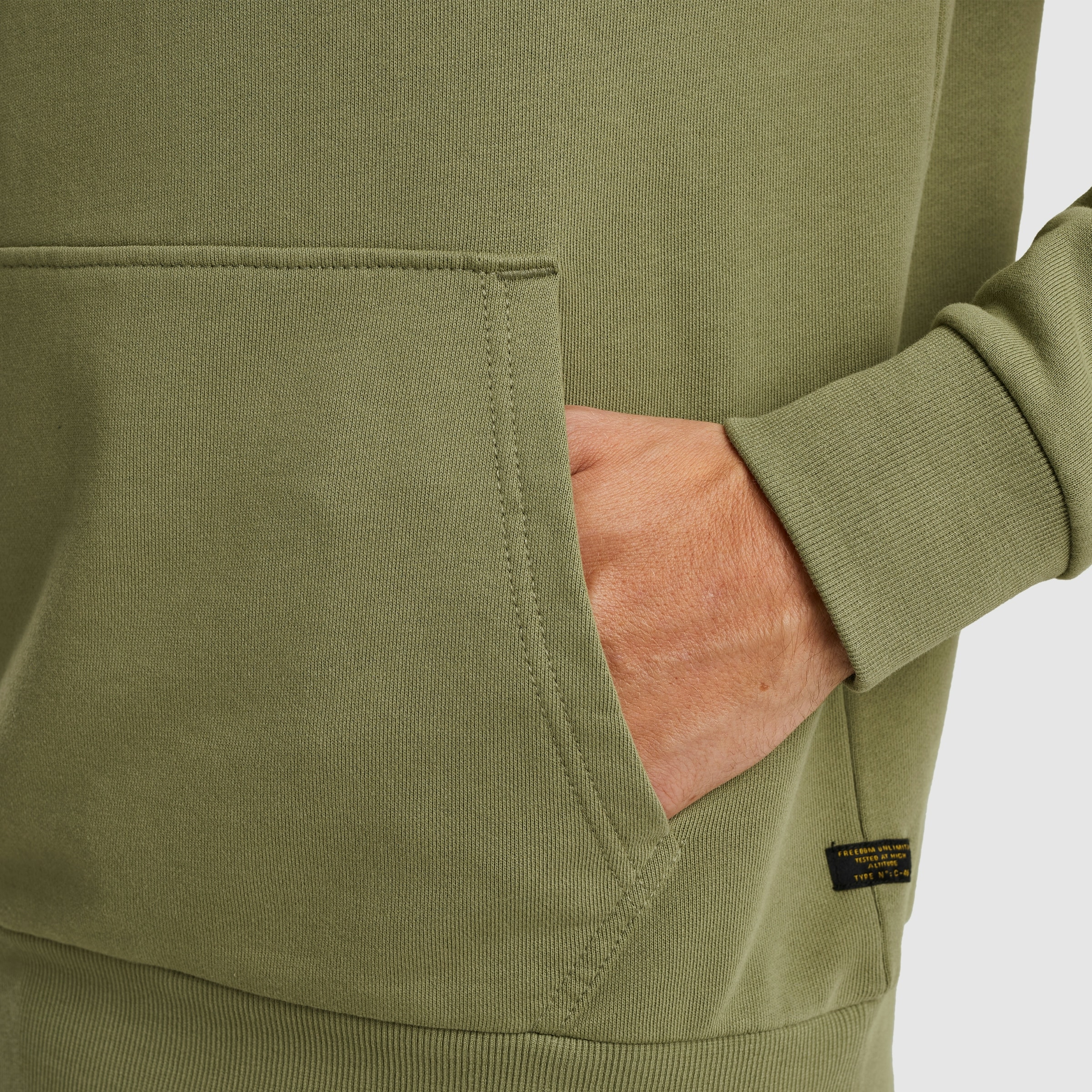 PME LEGEND Kapuzensweatshirt »Hooded soft terry with logo«, mit Logo Print