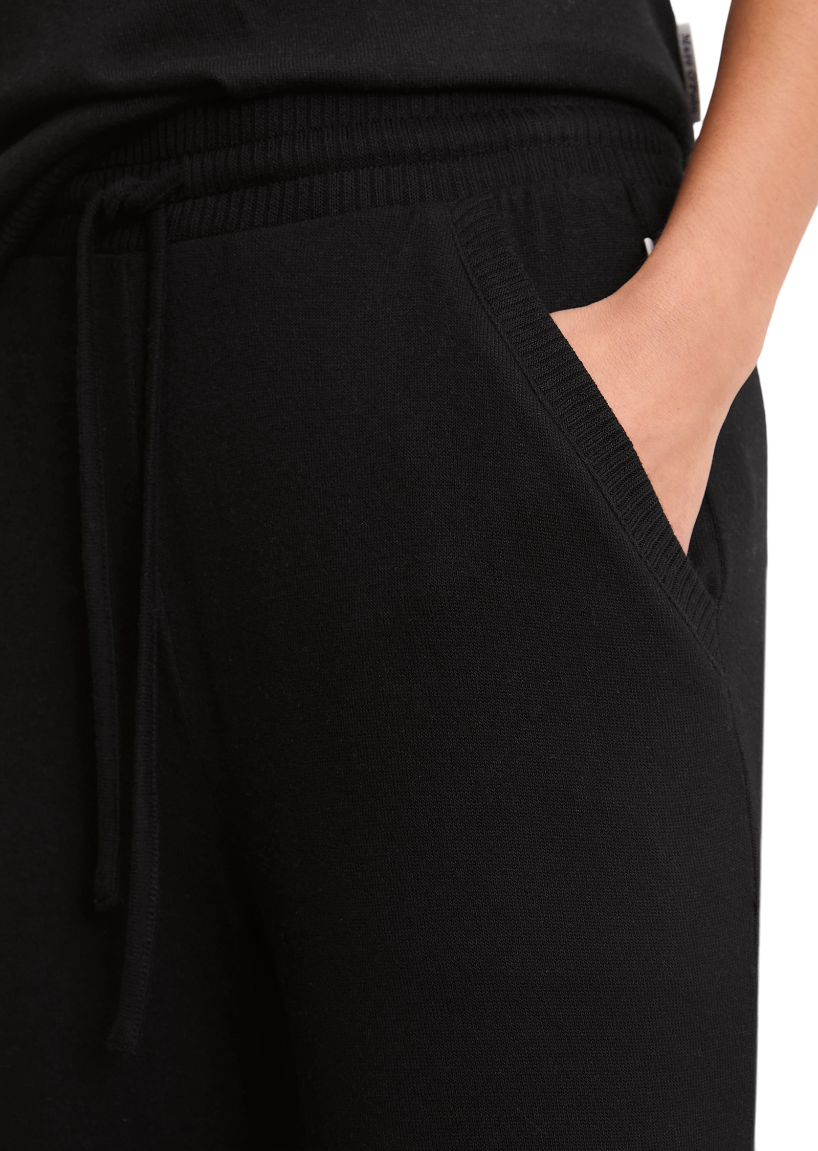 Marc O'Polo Loungehose »Soft Knit«, weich, Modalmix, seitliche Taschen, Bindeband, straight-fit