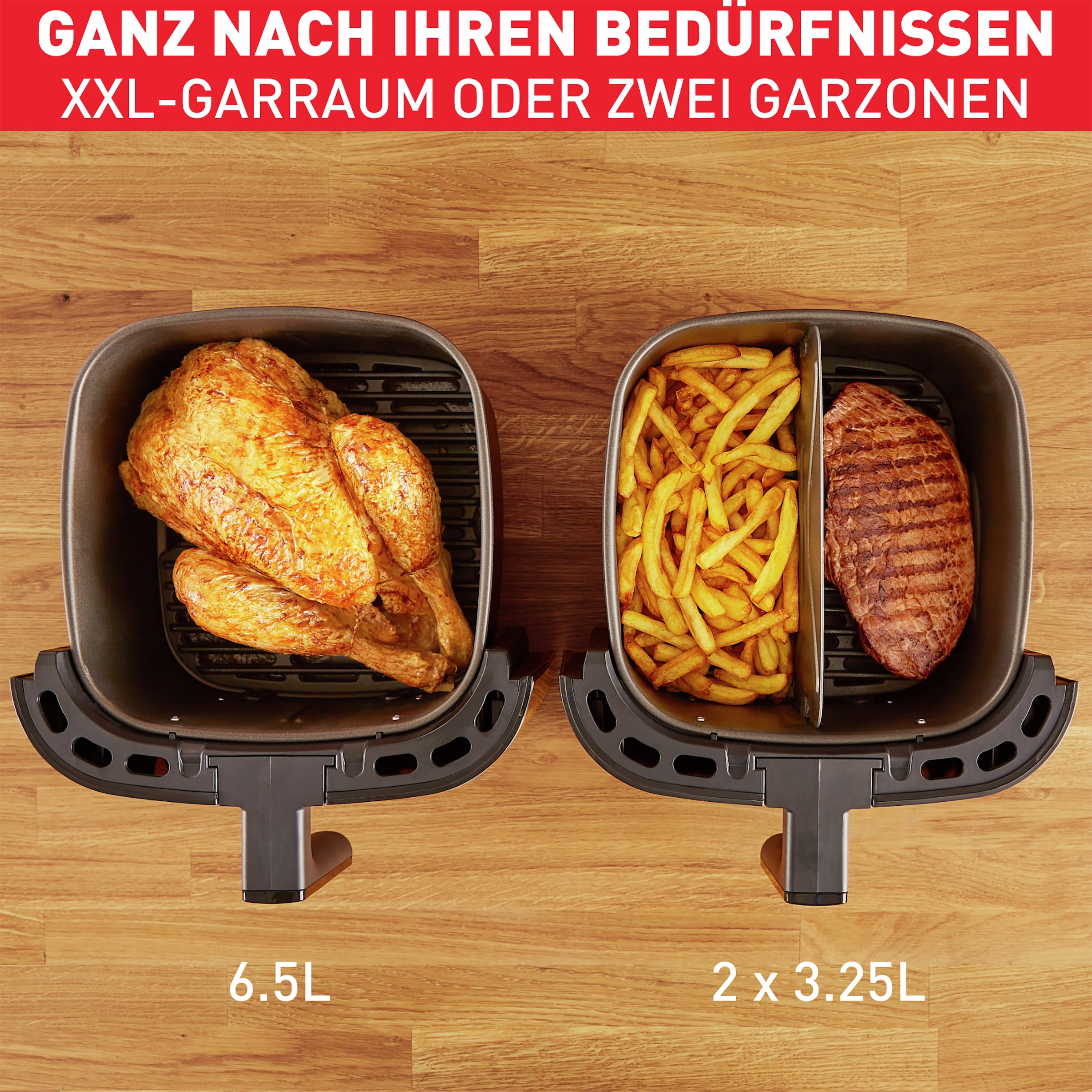 Tefal Heißluftfritteuse »EY8014 Easy Fry & Grill XXL«, 1830 W