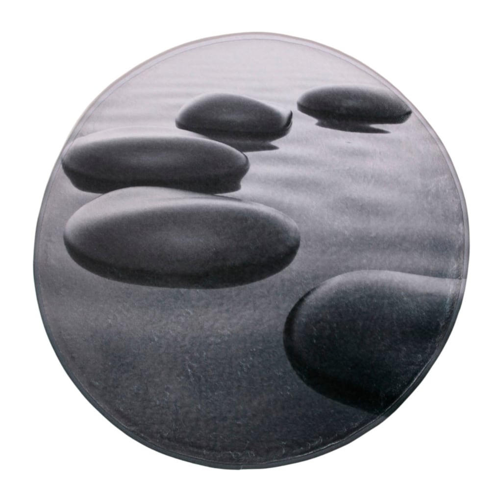 Sanilo Badematte »Black Stones«, Höhe 15 mm, schnell trocknend