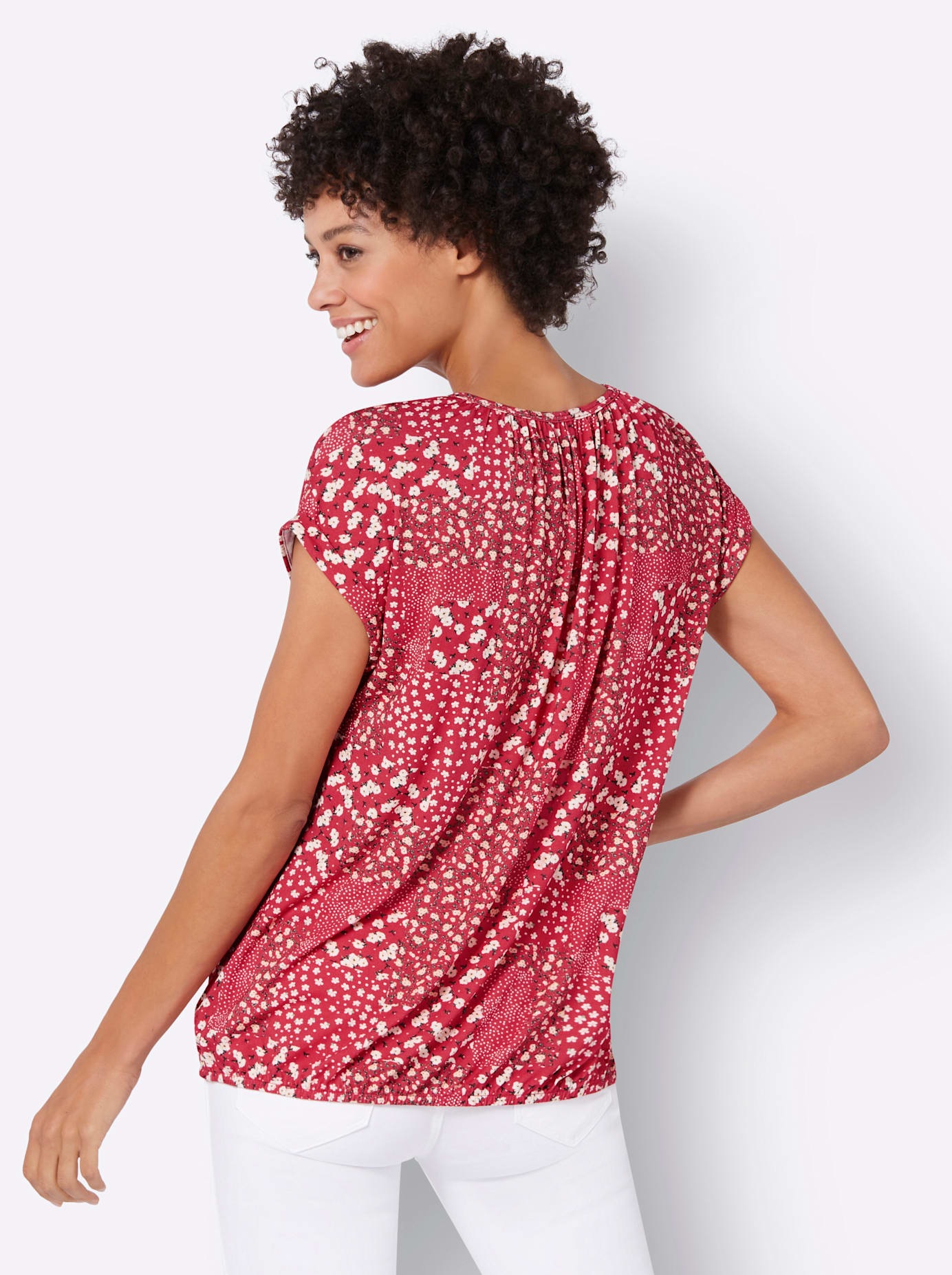 Inspirationen Rundhalsshirt »Druck-Shirt«, (1 tlg.)