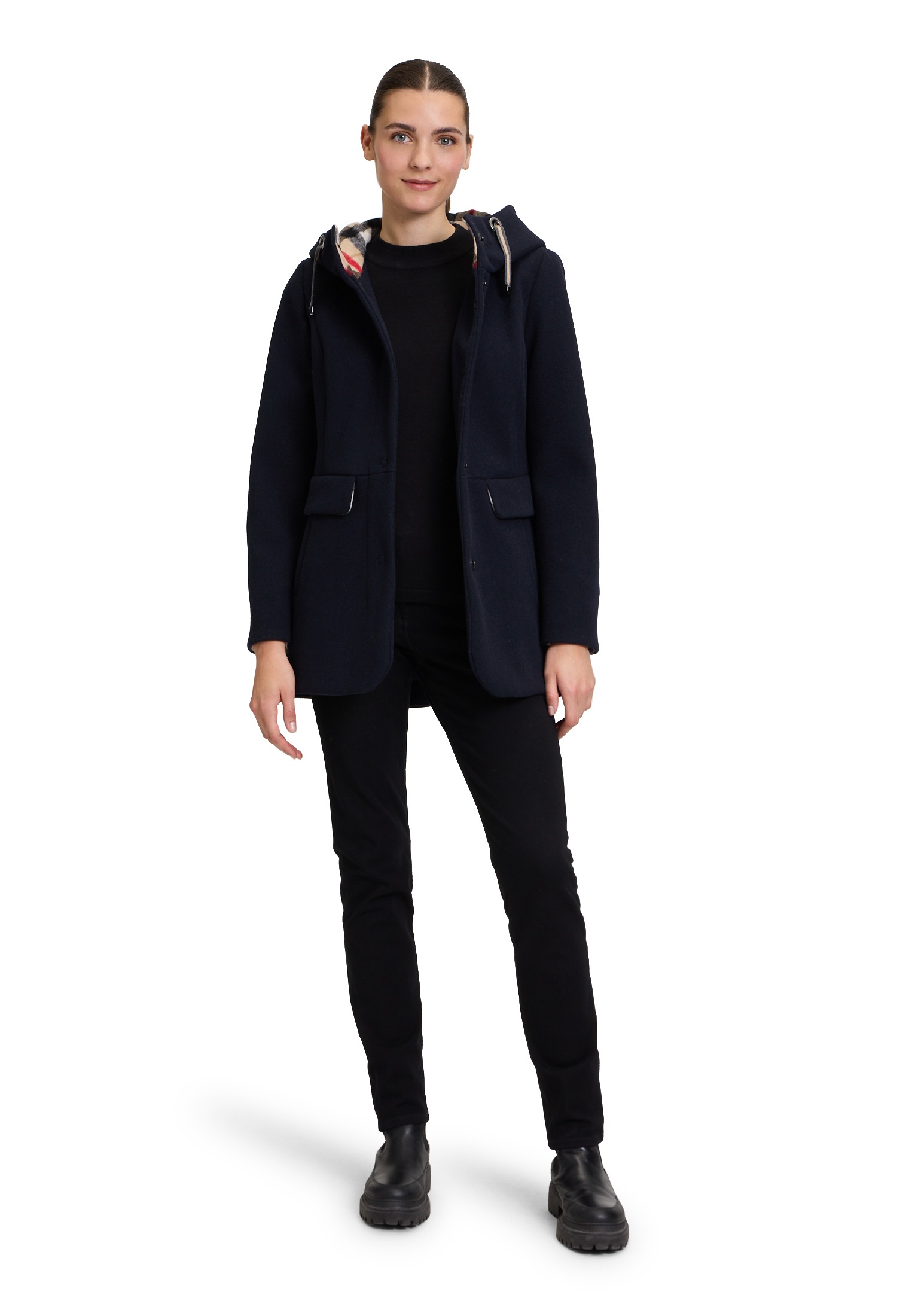 Amber & June Winterjacke »Winterjacke mit Kapuze«