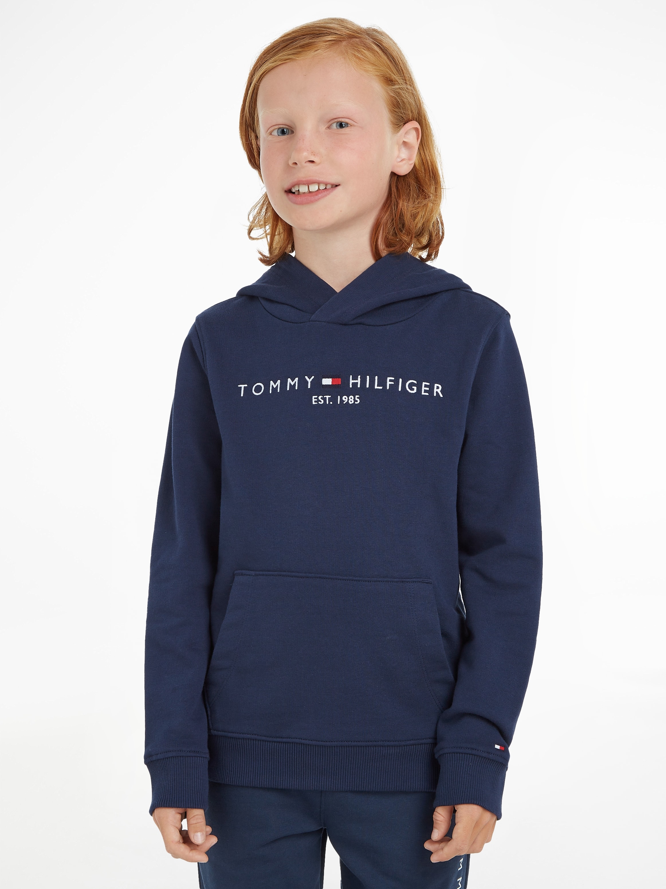 Tommy Hilfiger OTTO bei Kapuzensweatshirt Jungen Kinder Mädchen »ESSENTIAL Kids MiniMe,für und Junior HOODIE«, kaufen