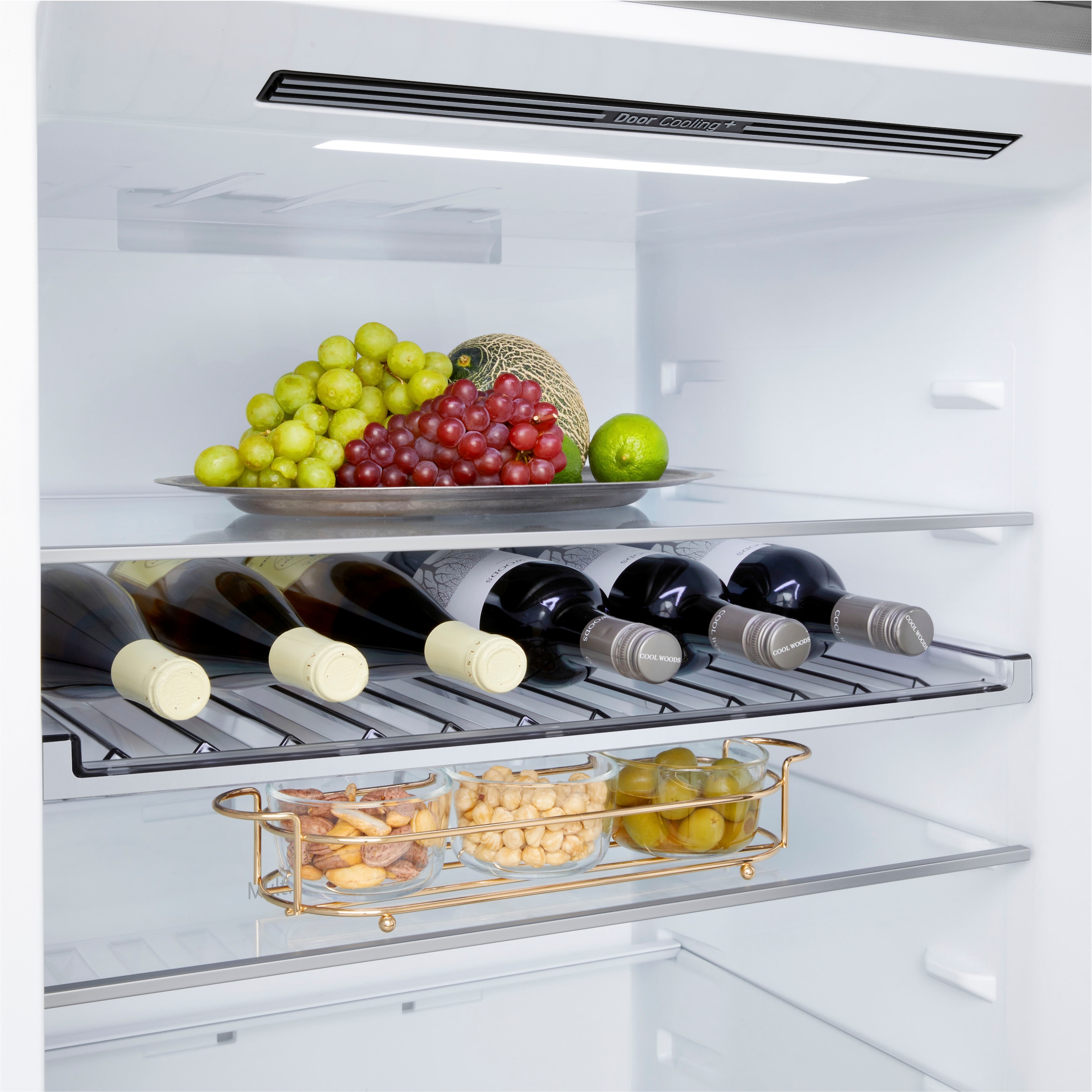 LG Kühl-/Gefrierkombination »GBBW322CPY« 203 cm hoch 69,7 cm breit Extra breit, extra viel Platz – die 70 cm Kühl-Gefrierkombination