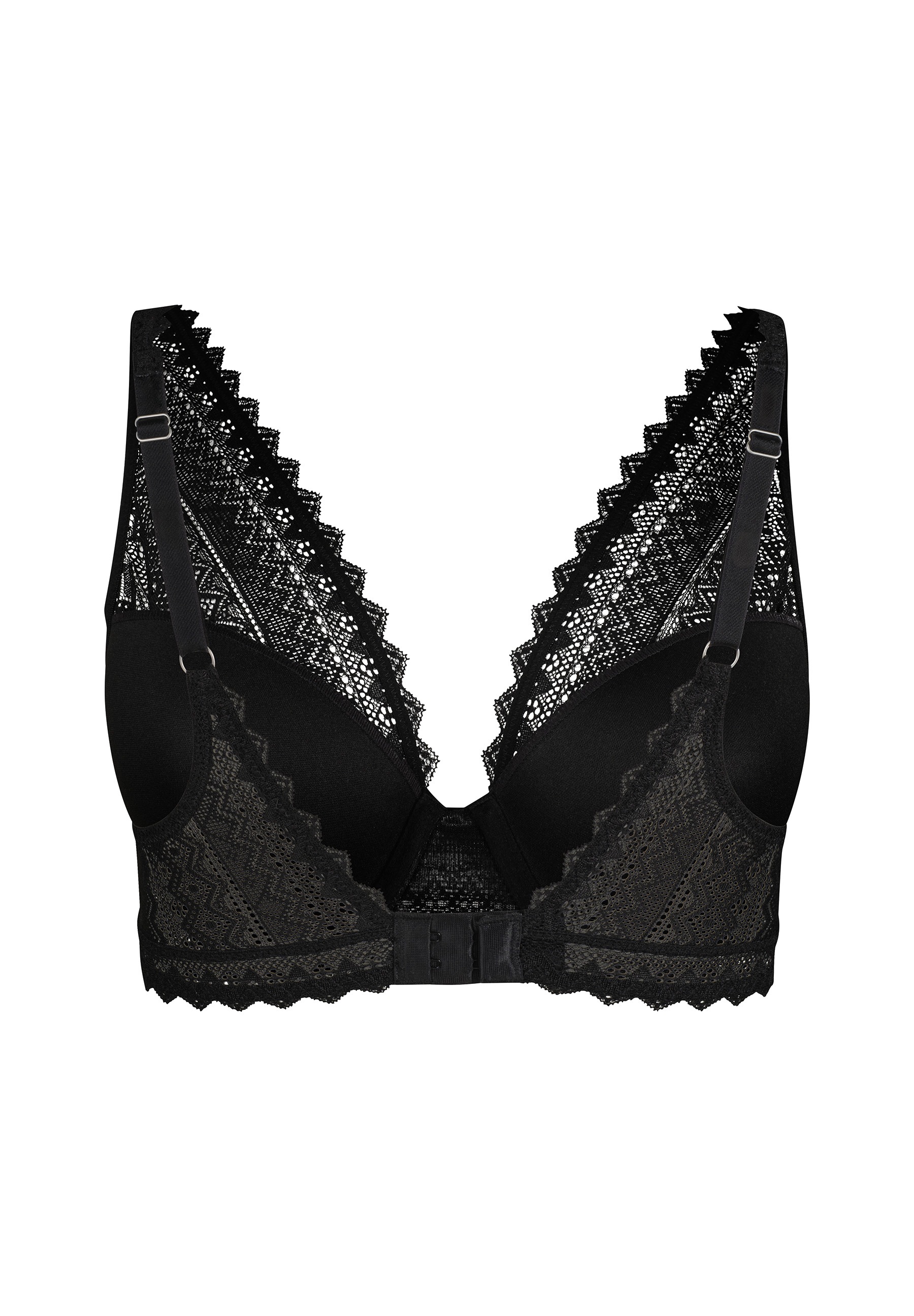 Skiny Triangel-BH »Initialace« mit Bügel, Spitze über den Cups, gepolstert