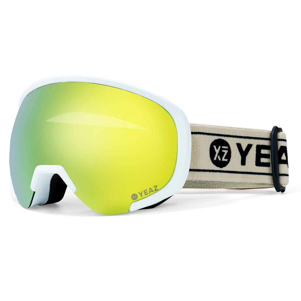 Sportbrille »Ski- und Snowboard-Brille hellblau/matt weiß«