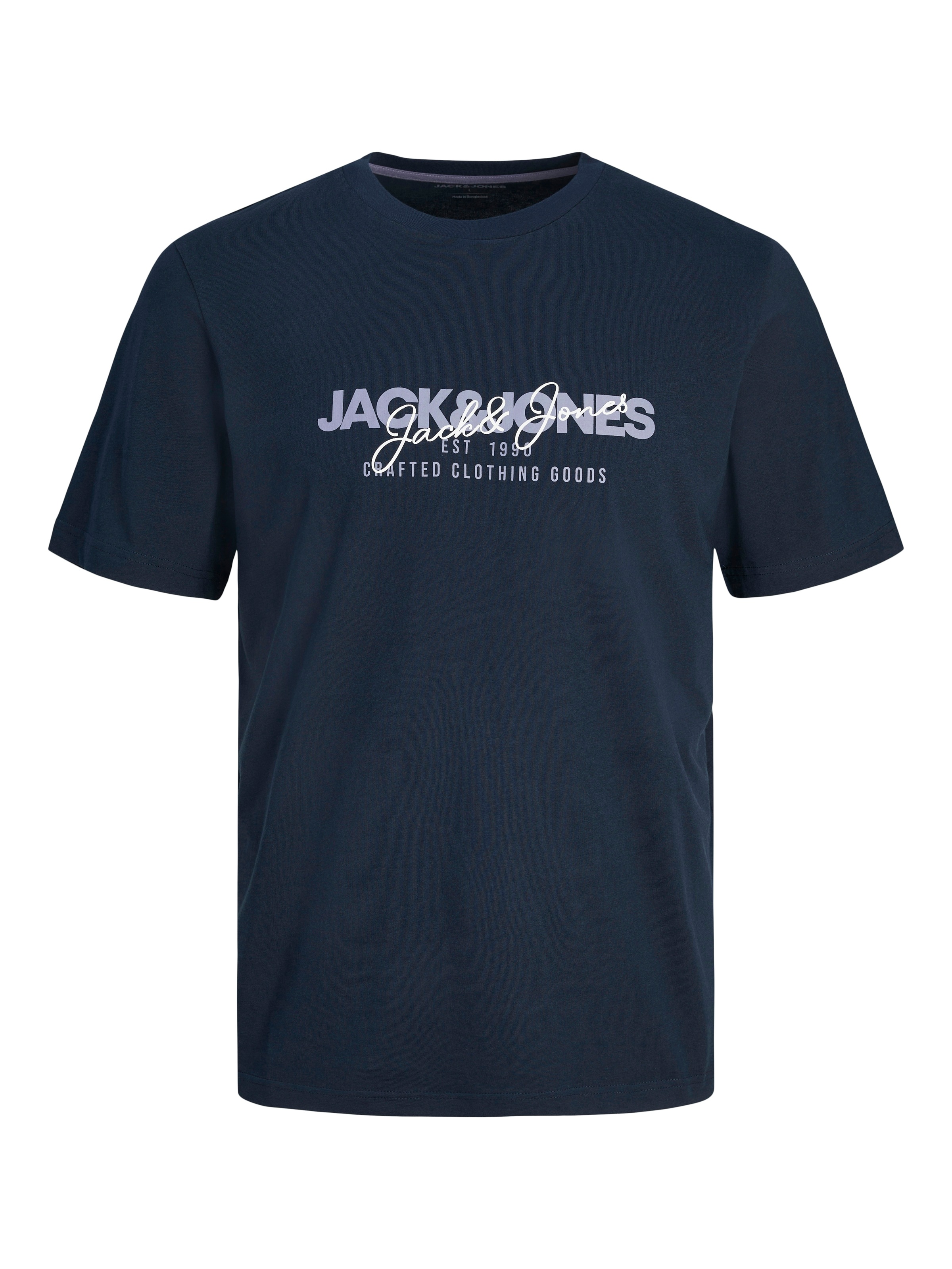 Jack & Jones Kurzarmshirt »JJALVIS TEE SS CREW NECK 3PK MP«, (Packung, 3 tlg.)