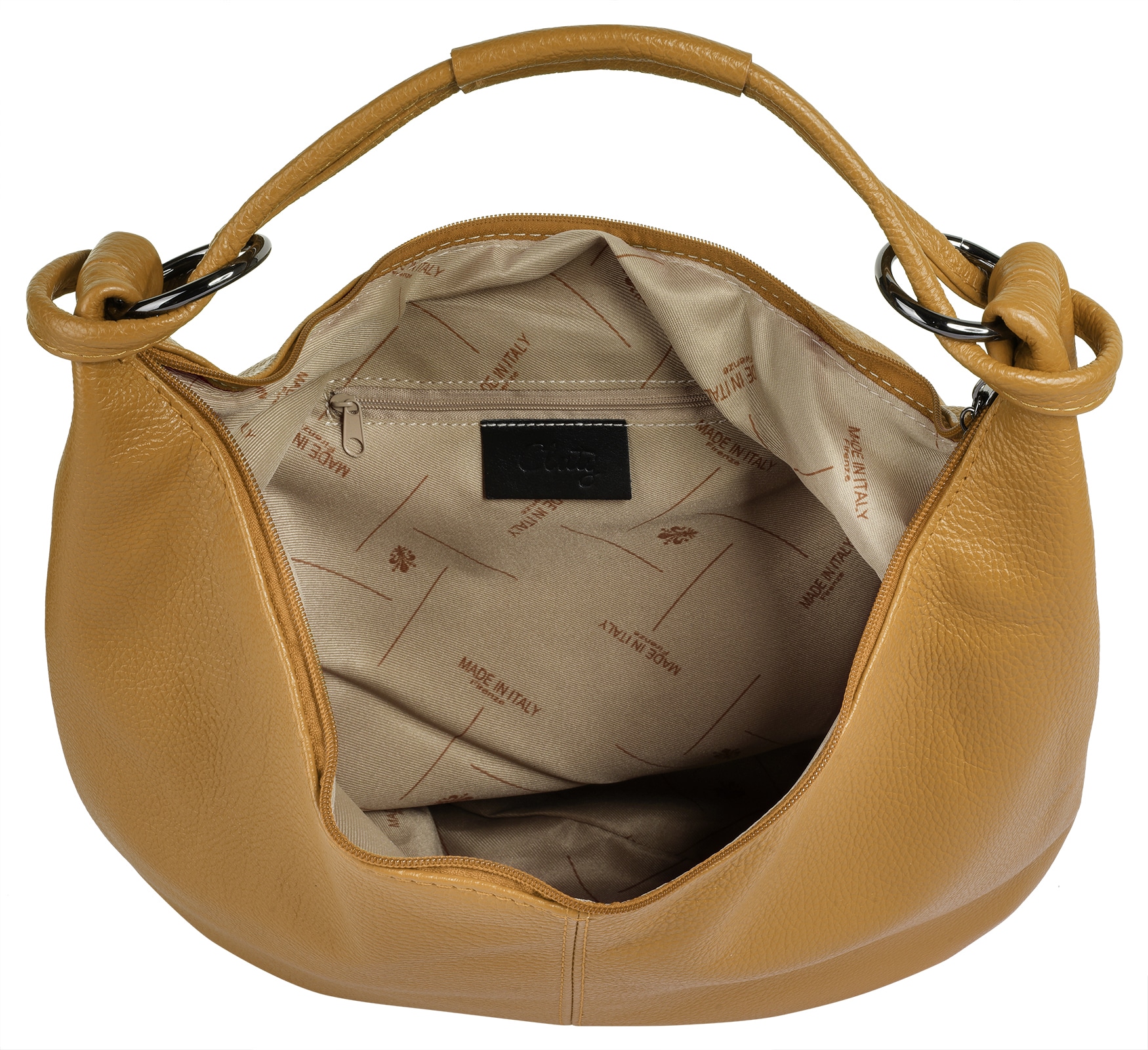 Cluty Shopper echt Leder, Made in Italy