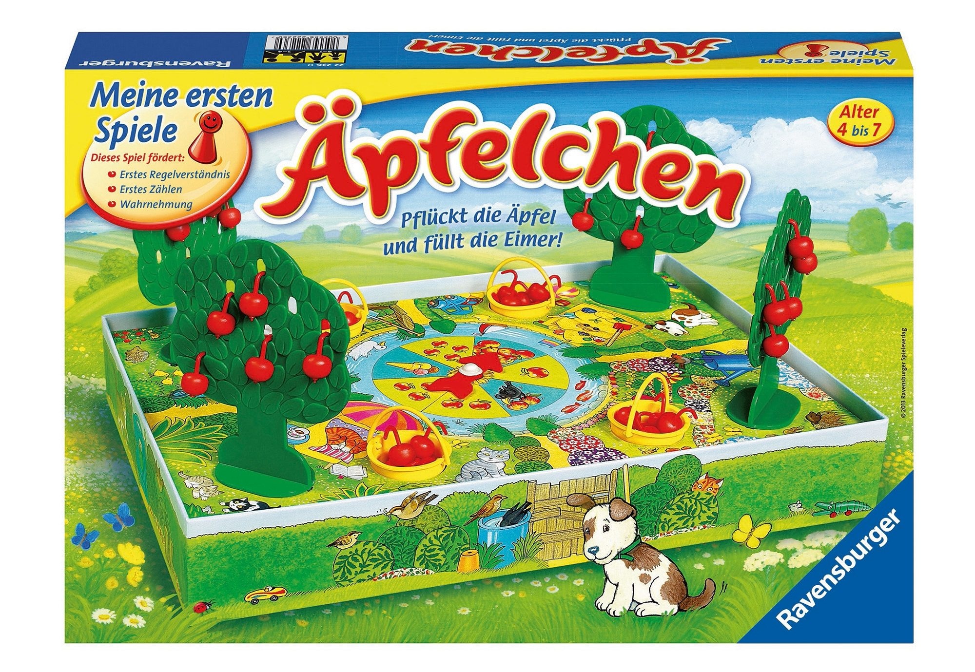 Ravensburger Spiel »Pflückt die Äpfel und füllt die Eimer!«, Made in Europe, FSC® - schützt Wald - weltweit