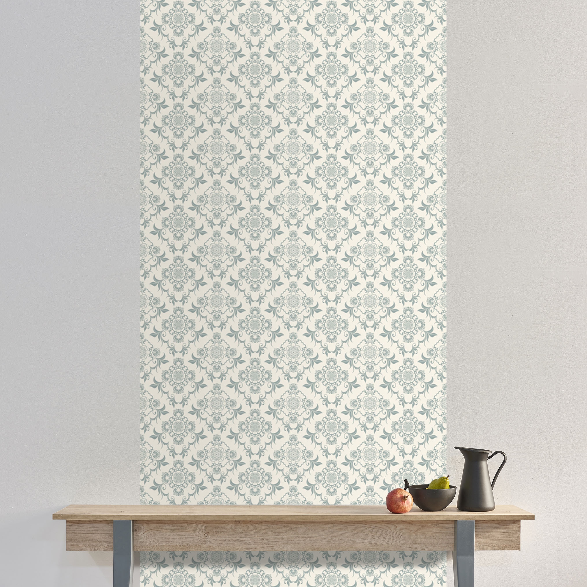 queence Vinyltapete »Dolono«, gemustert-Farbverlauf-bedruckt-abstrakt, 90x250cm, selbstklebend, kinderleichte Anbringung, Sticker
