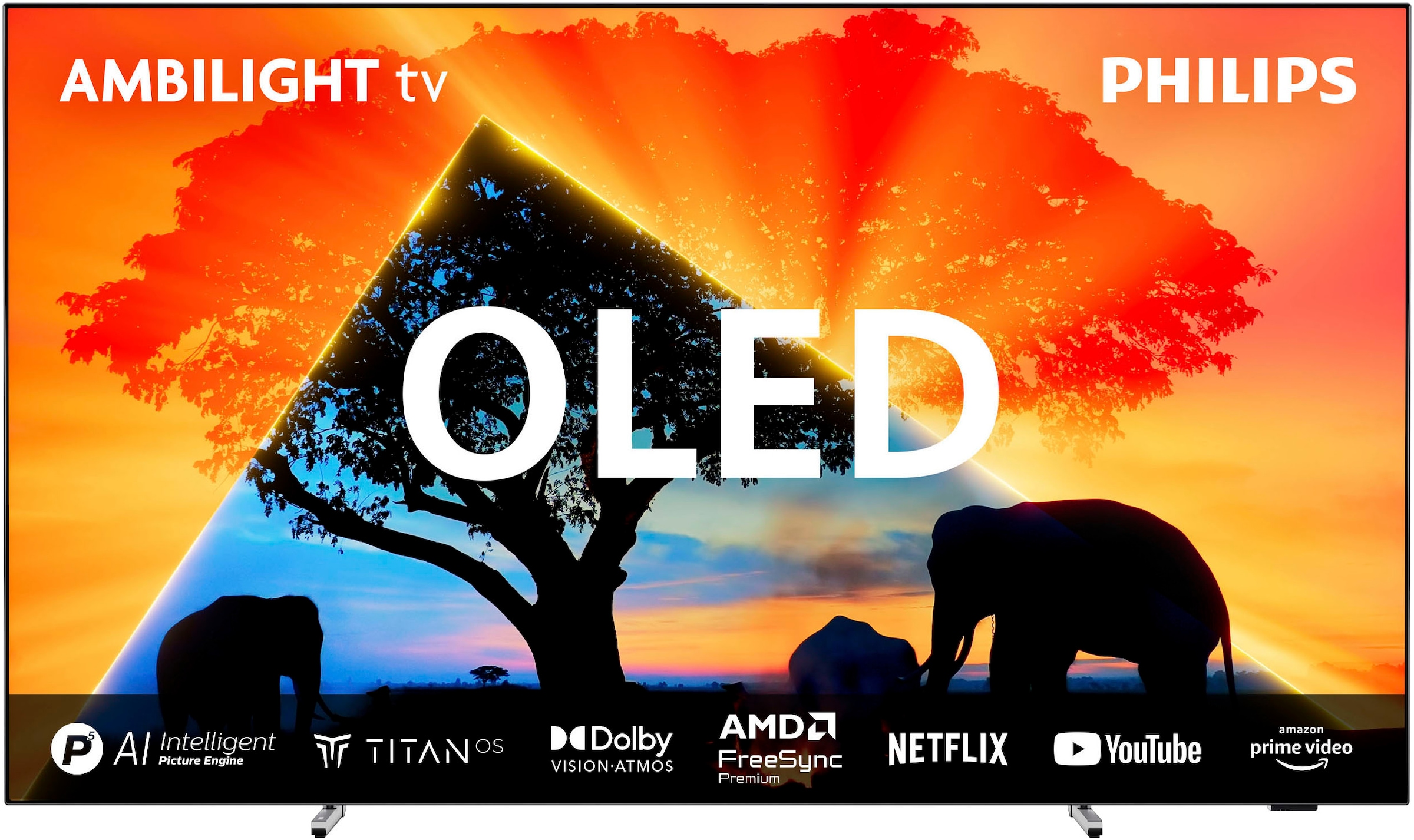 OLED-Fernseher »77OLED759/12«, 4K Ultra HD, Smart-TV