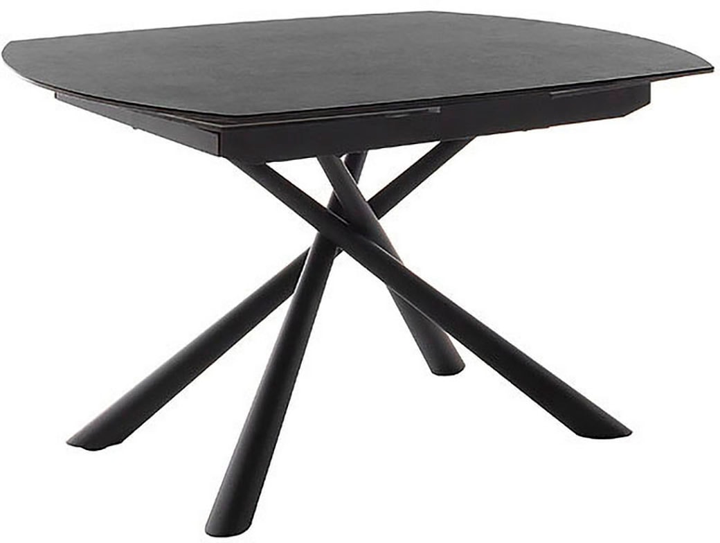 MCA furniture Esstisch »NICOSIA Vierfußtisch 130-190 cm«, (Einzelstück), Keramik, Metall, Rotationsauszug, ausziehbar, Tischplatte 11 mm
