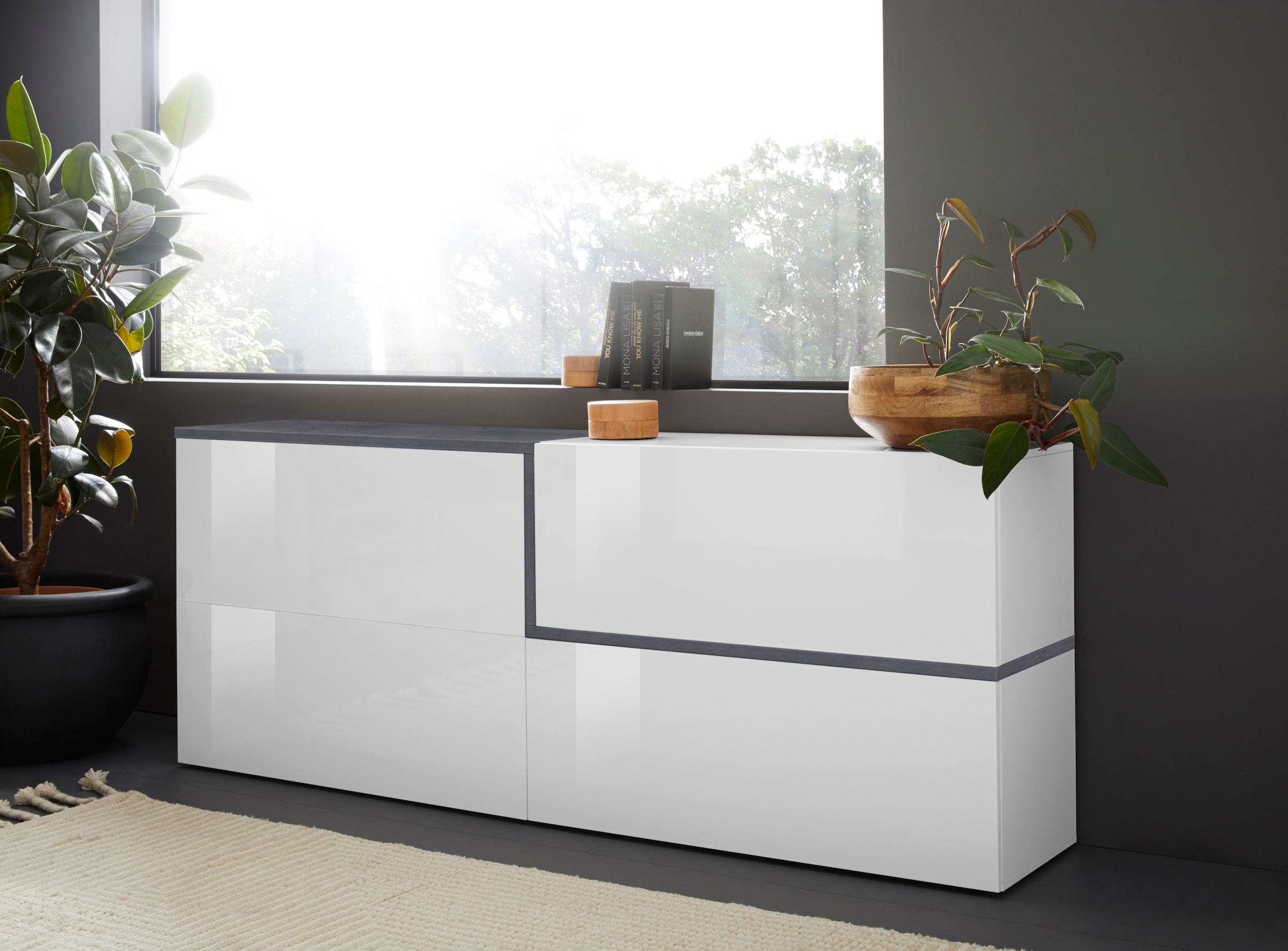 INOSIGN Sideboard »Zet«, Breite 210 cm